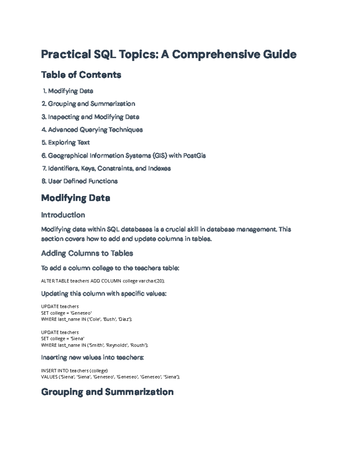 SQL Mastery: Comprehensive Guide to Database Management Techniques ...