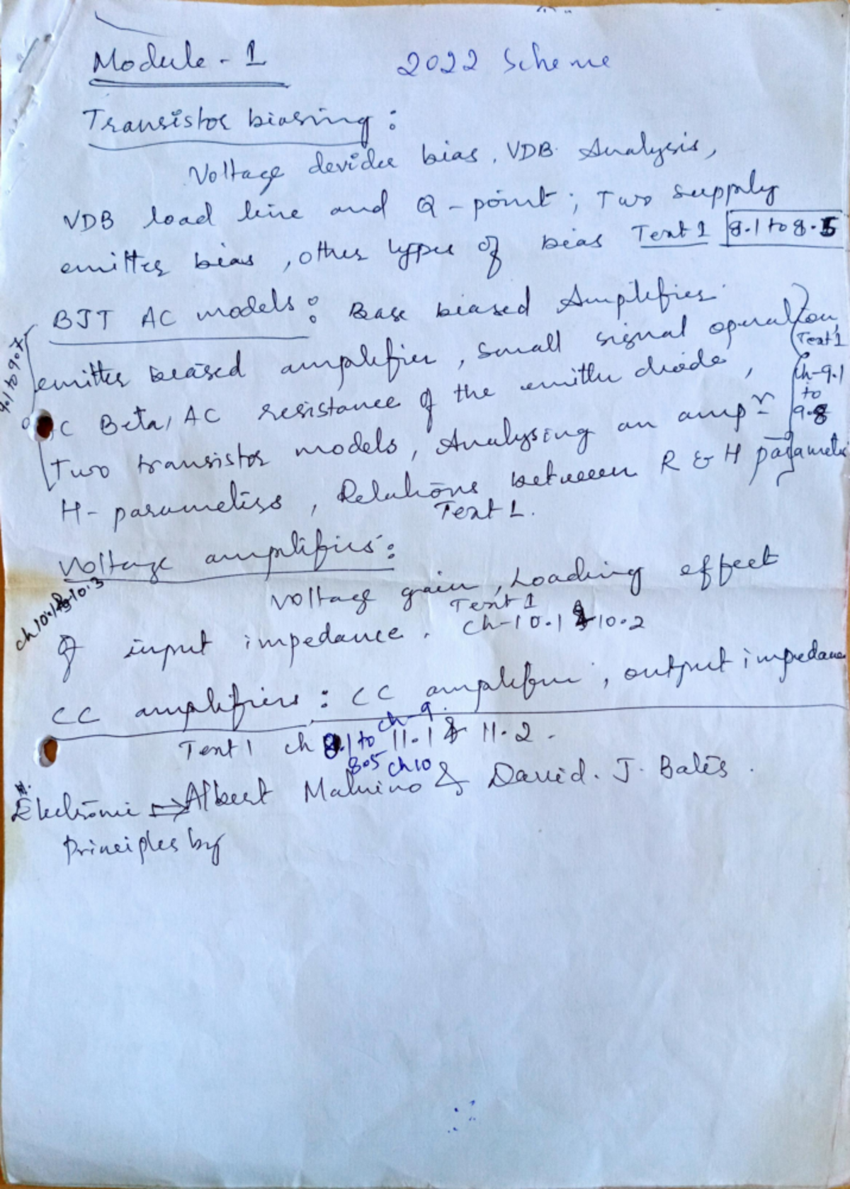 EPC mod1 22 scheme VTU - handwritten ECP Module 1 - Module I 2022 ...