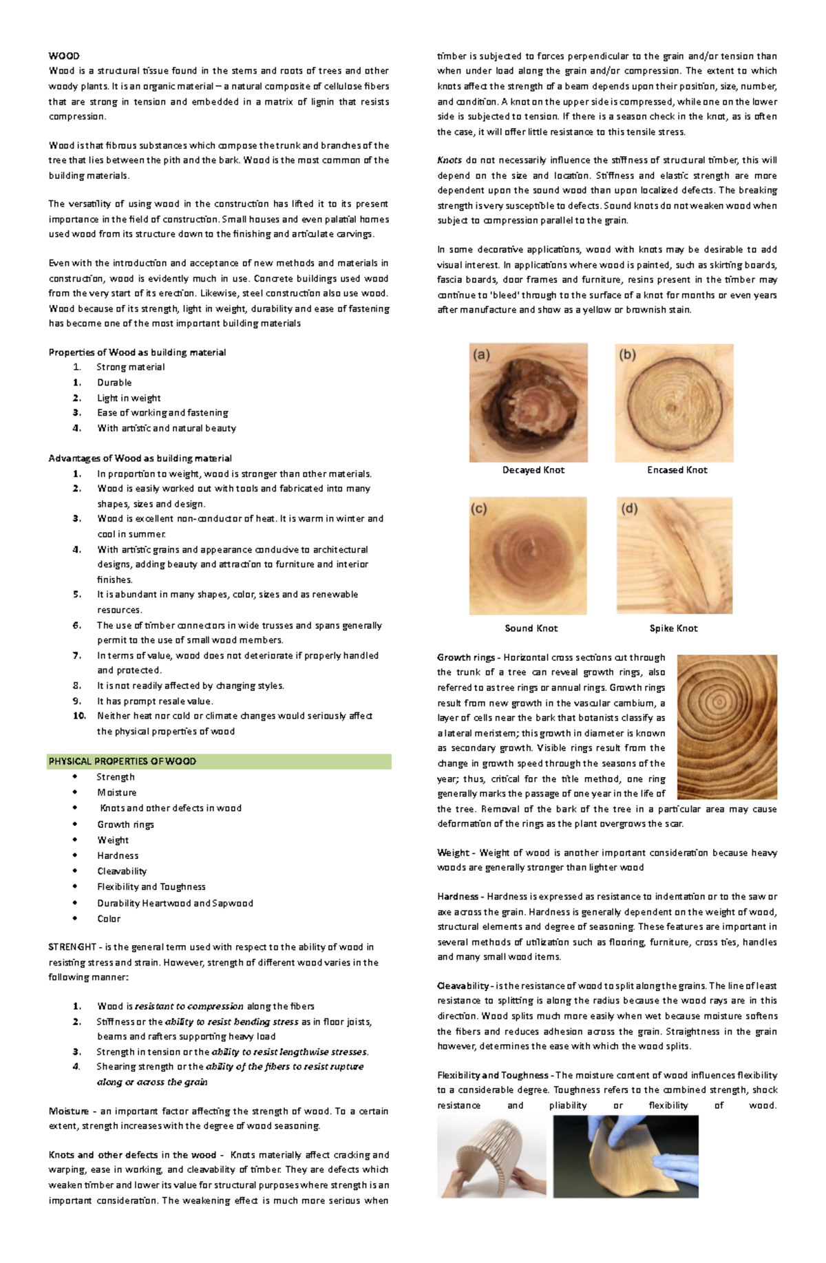 Building Technology: Understanding Wood as a Key Material in ...