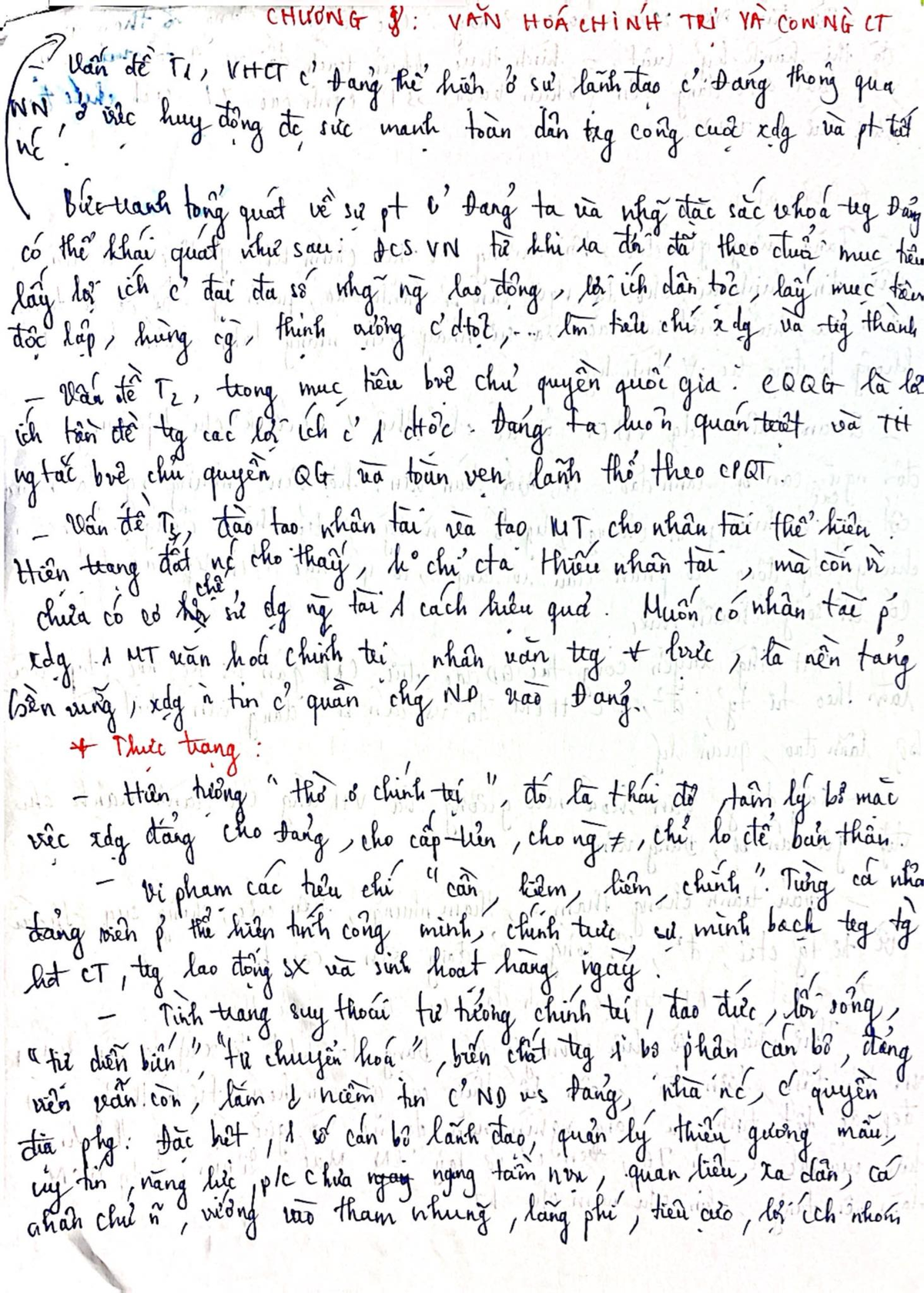 Chung - Academic Review and Summary Notes - Studocu