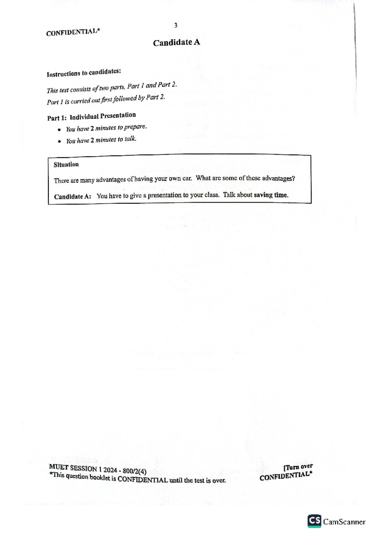 MUET 12024 Individual Presentation & Group Discussion Guide - Studocu