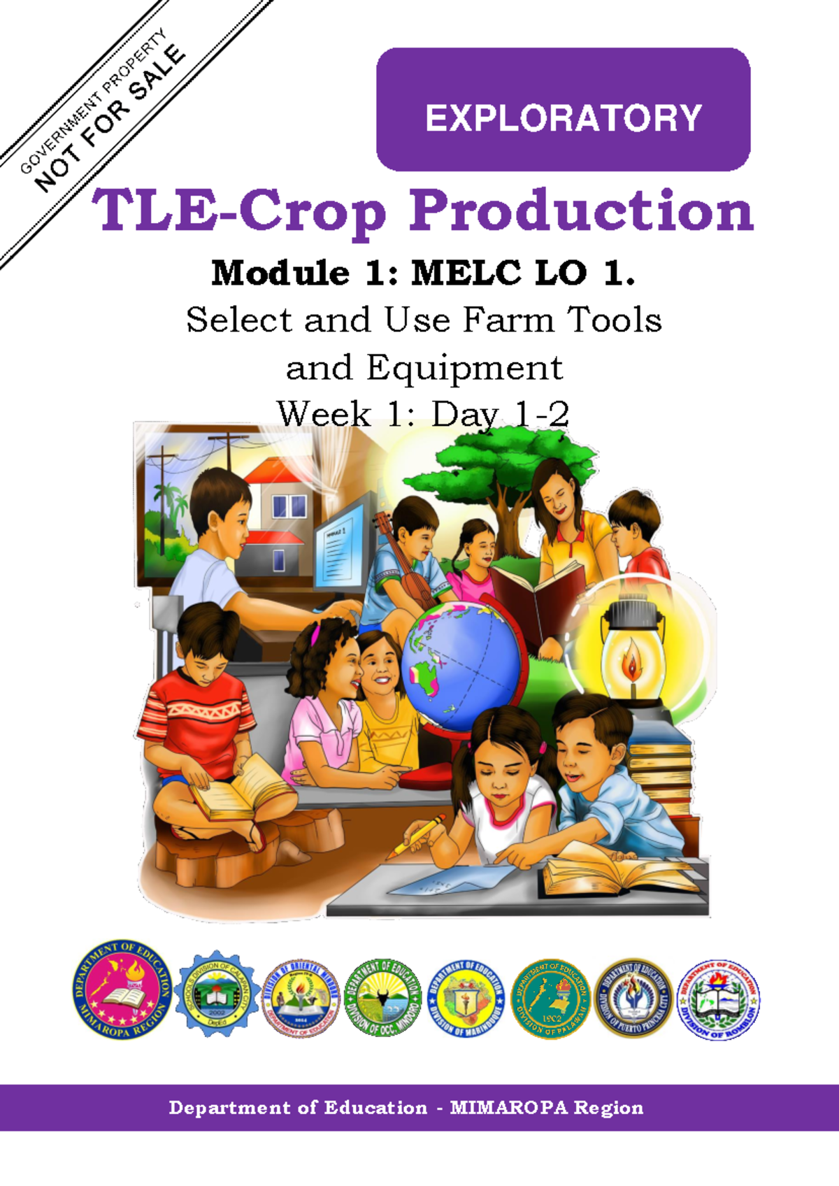 TLE 7/8 Crop Production Module 1: Farm Tools & Equipment Use - Studocu