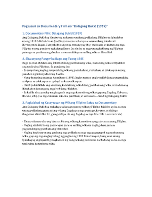 Fil 106 reviewer midterm 2024 2025 - Republic of the Philippines ...