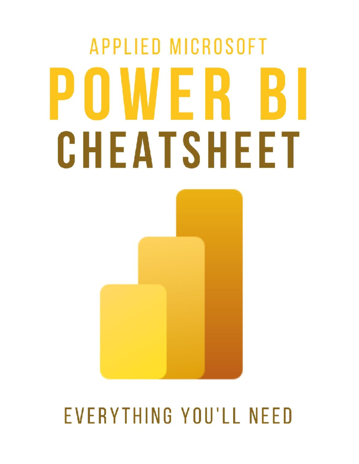 Power BI Cheatsheet - Essential Guide for Beginners & Advanced Users ...