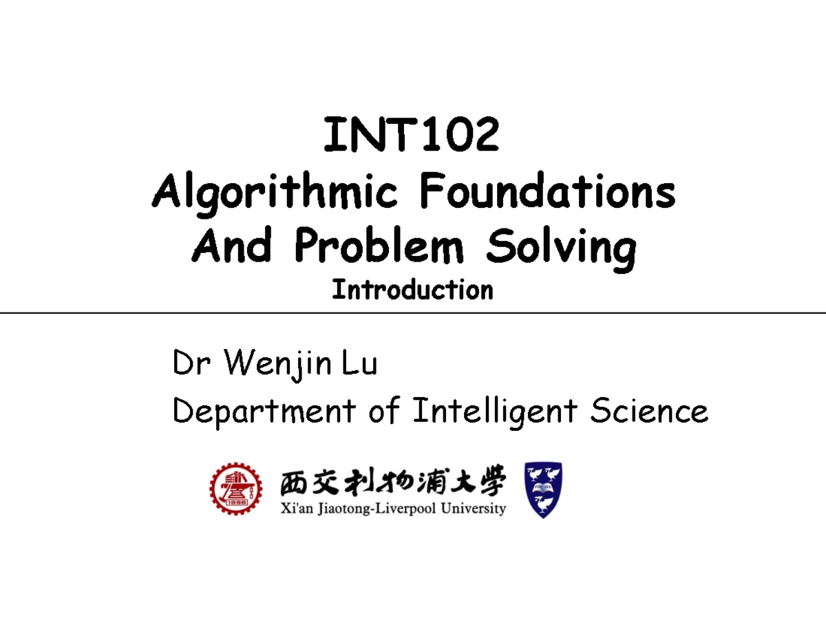 CS101 - Week 3 Lecture 1 - Notes on Divide and Conquer Algorithms - Studocu
