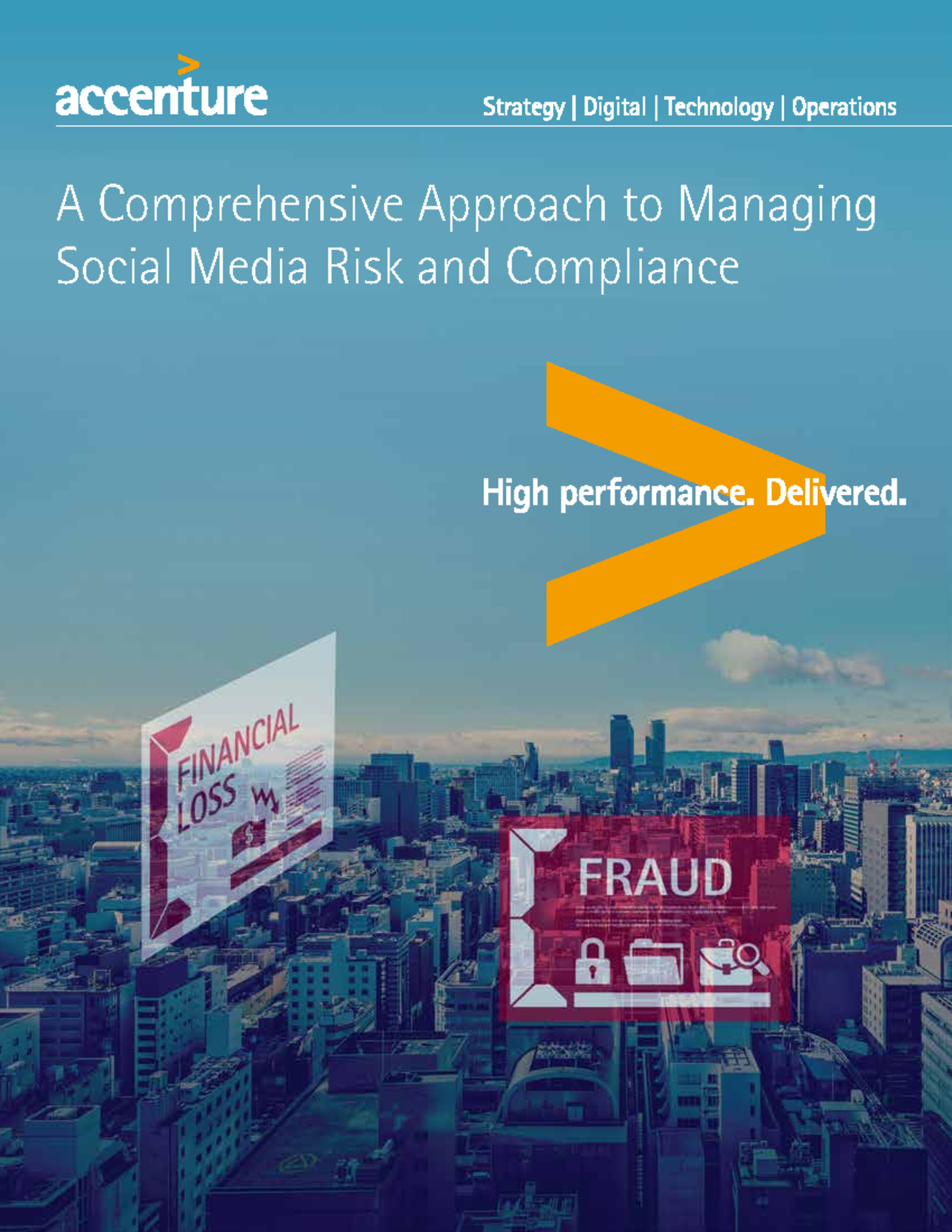 Accenture Comprehensive Approach Managing Social Media Risk Compliance ...