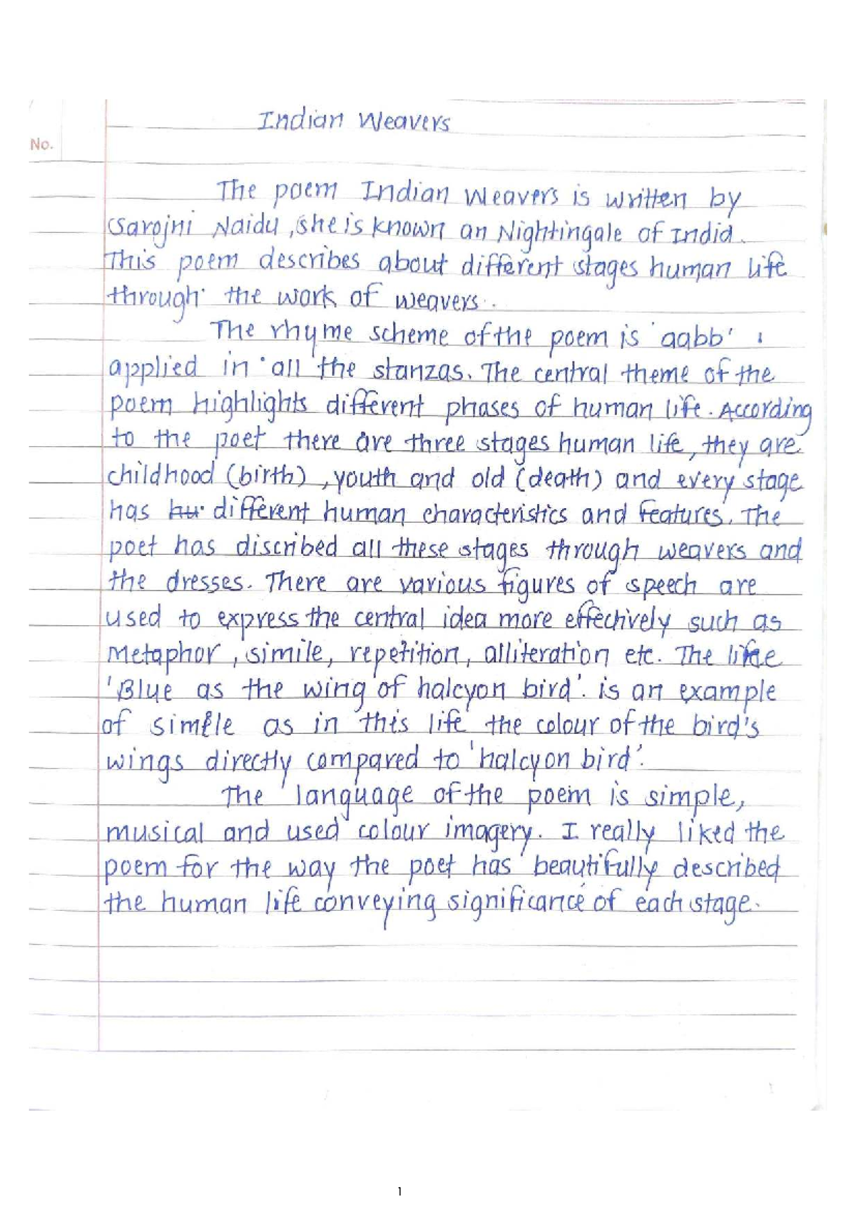 Appreciation of Poetry: Analysis of Key Poems in ENG 101 - Studocu