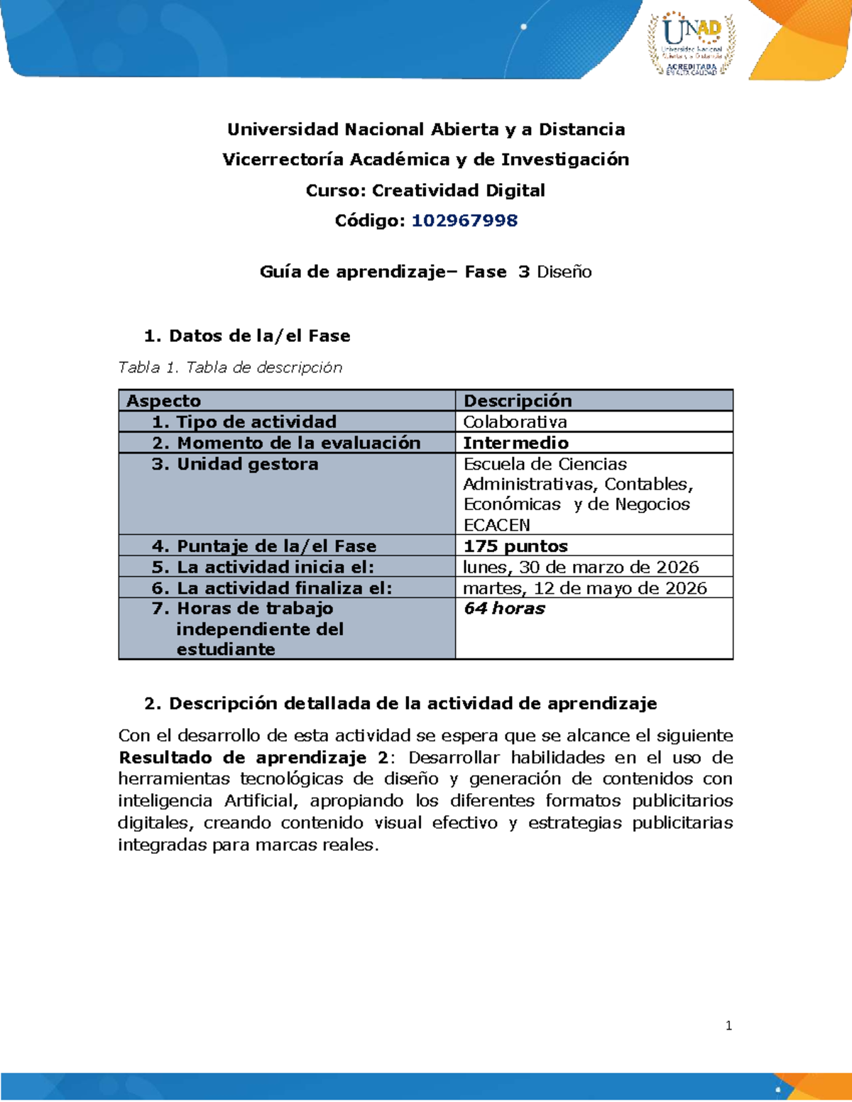 Guía de Aprendizaje Fase 3: Diseño Digital - Curso 102967998 - Studocu