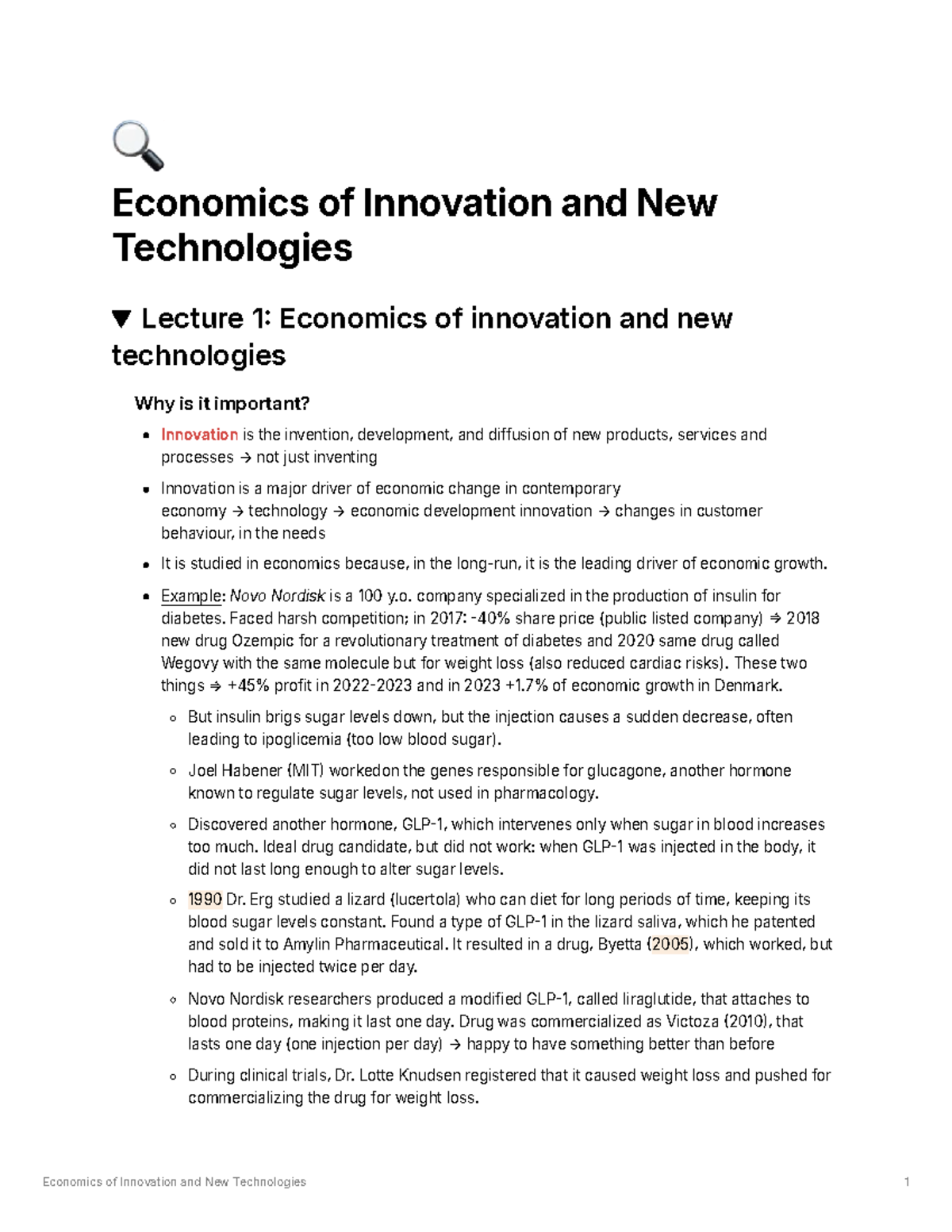 Economics of Innovation and New Technologies - 🔍 Economics of ...