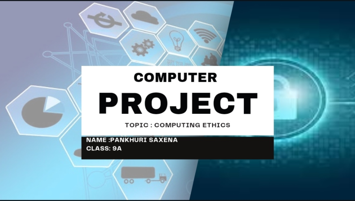 COMPUTER PROJECT: COMPUTING ETHICS & DATA PROTECTION (CLASS 9A) - Studocu