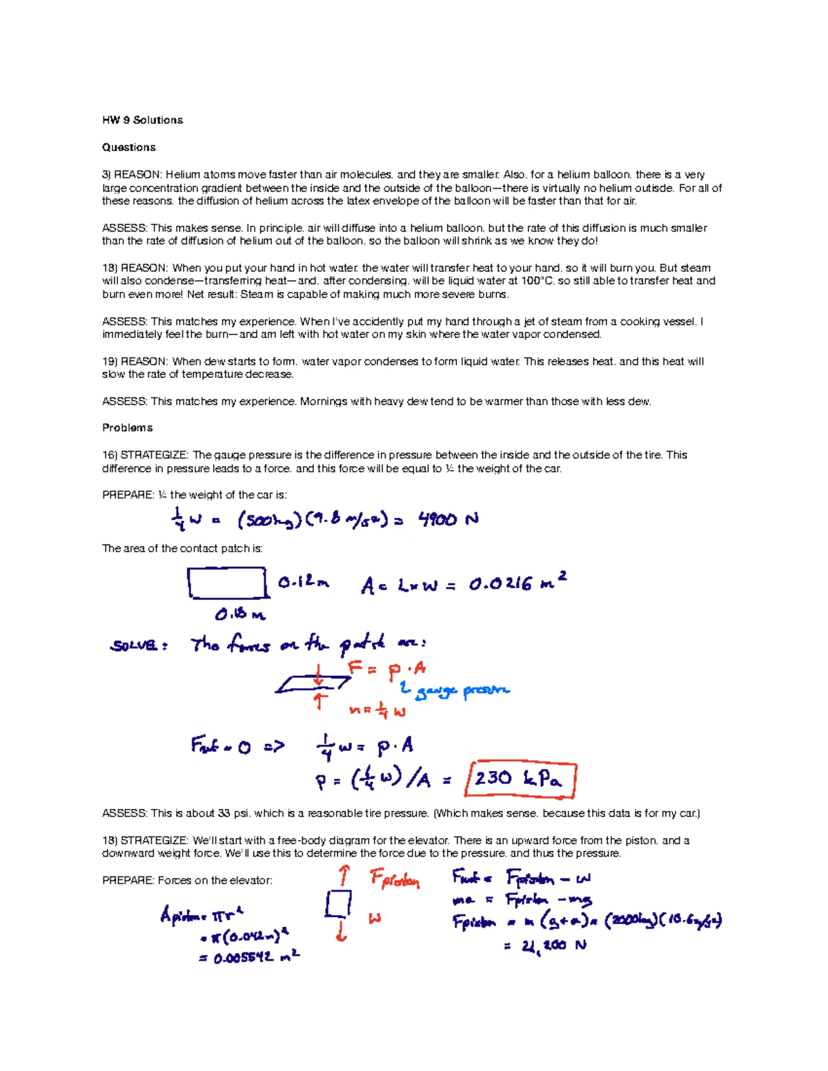 PH 121 practice exam 2 solutions - . PH 121 Exam #2, Fall 2021 Name