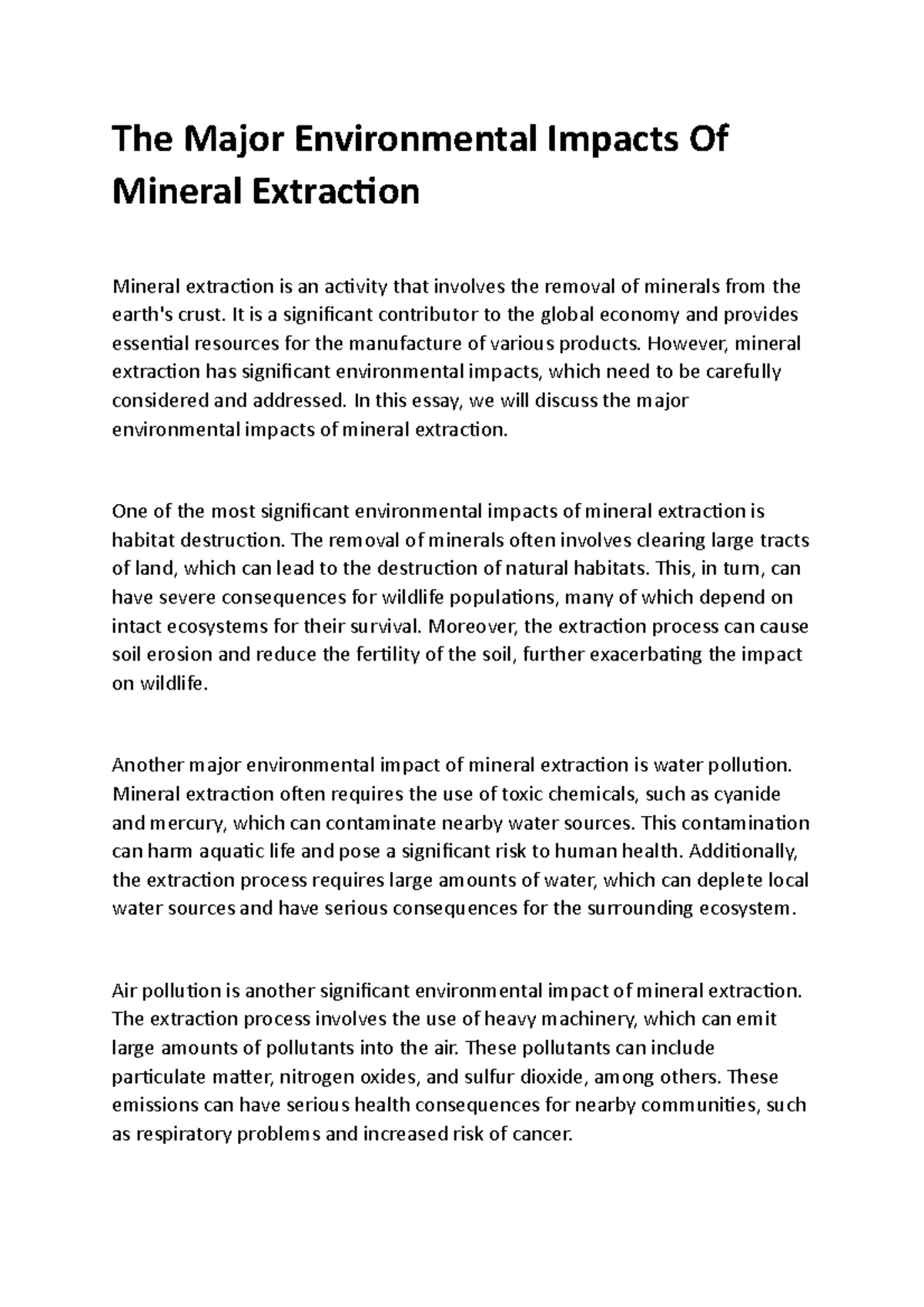 The impact of eutrophication on aquatic ecosystems - The impact of ...