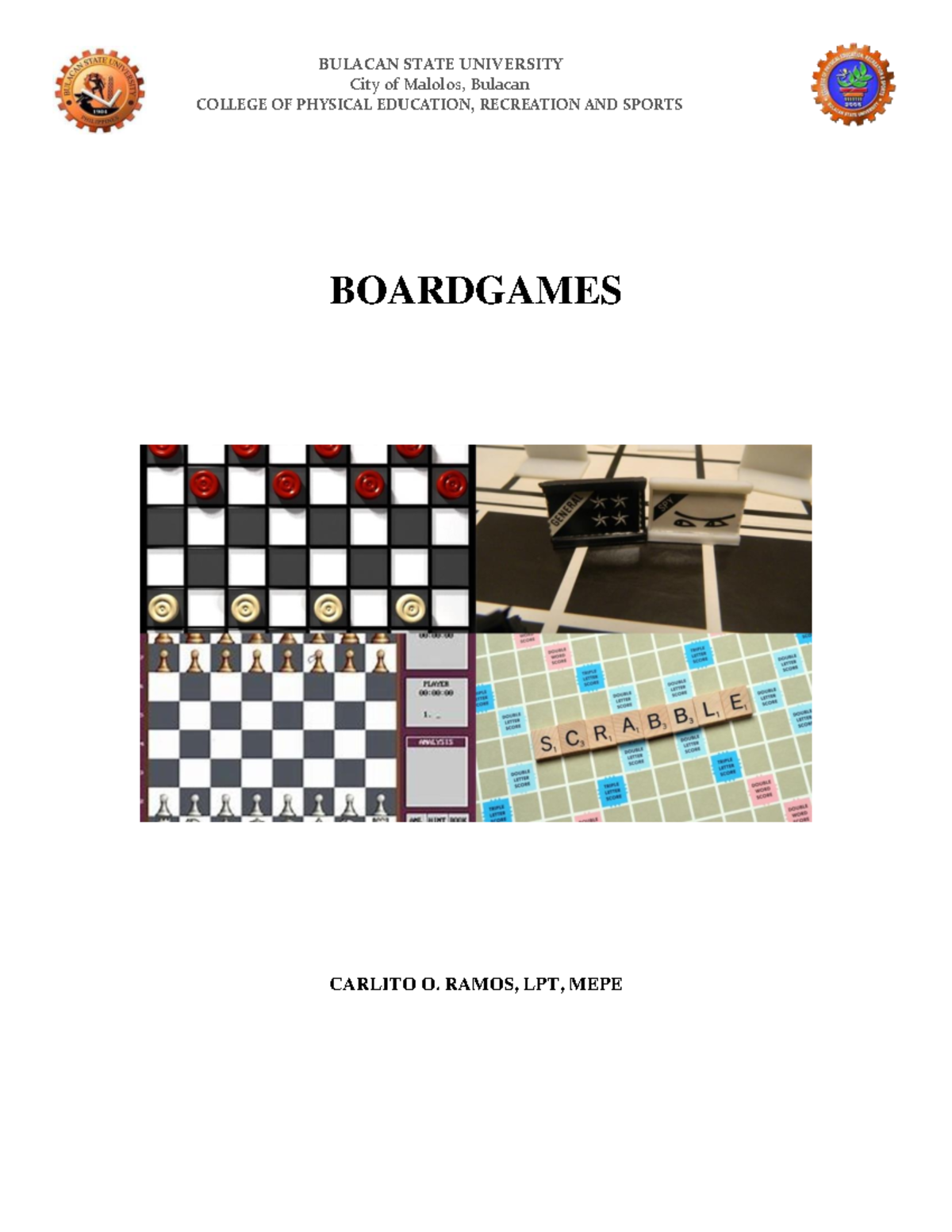 How to Play Checkers: A Guide for PE 101 Students - Studocu