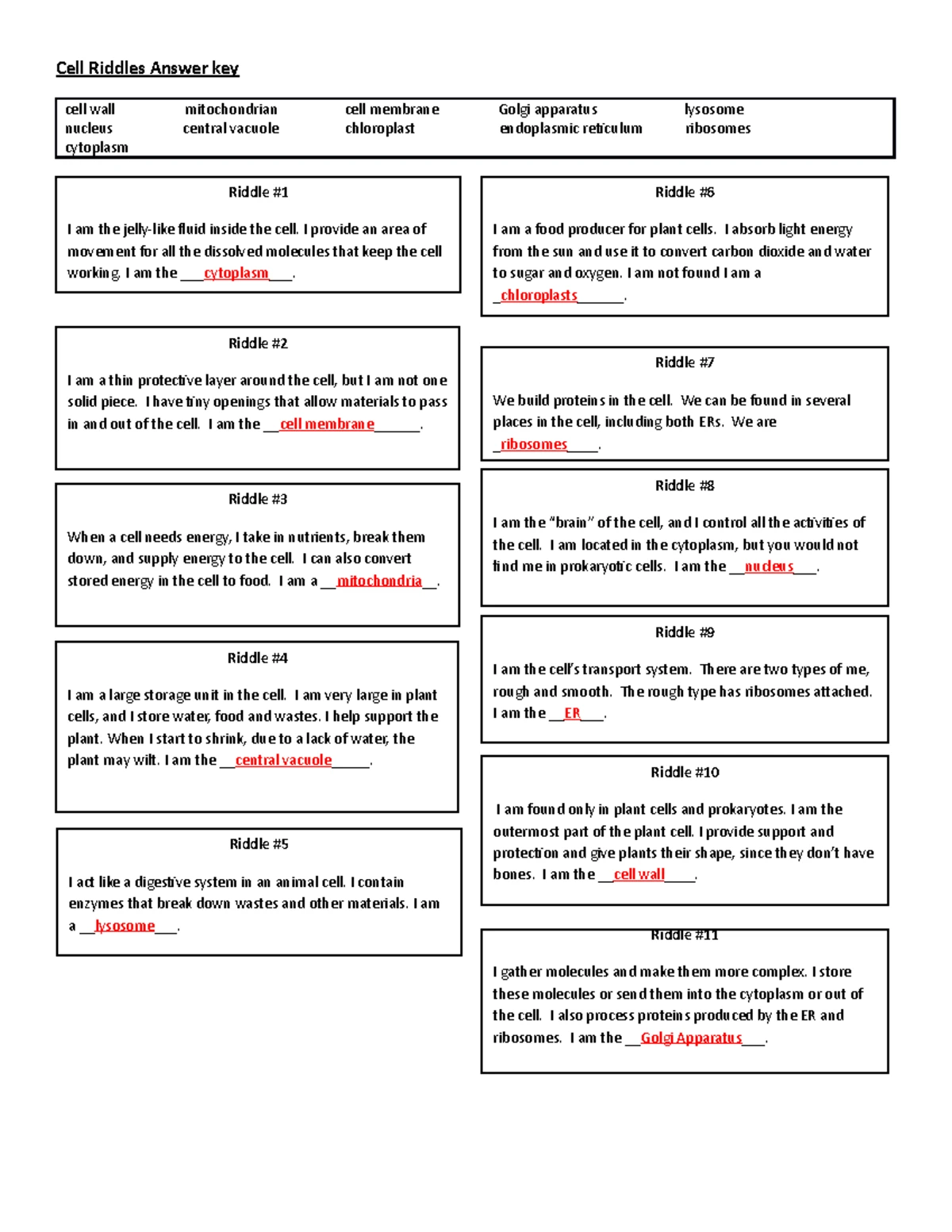 MS. Chowi WALL Notes: Immunology & Hematology Overview (Course Code ...