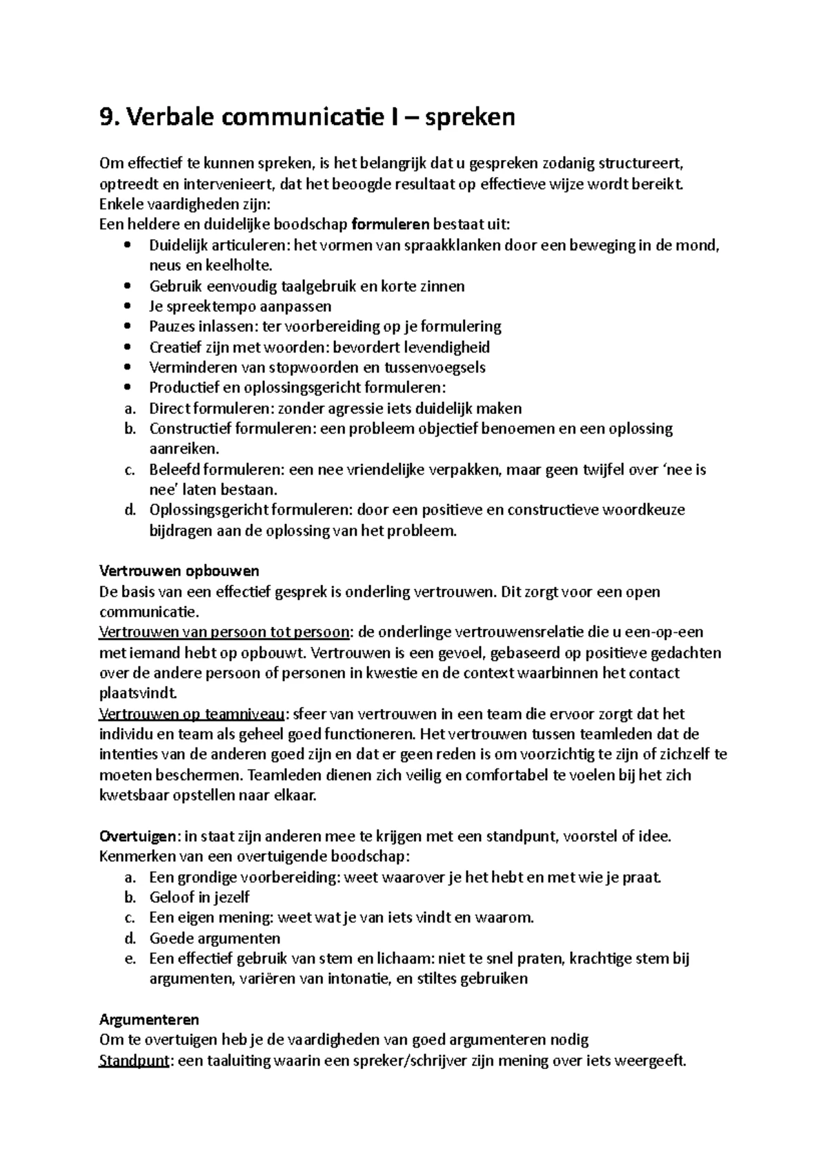 Effectief Communiceren: Hoofdstuk 16 en 17 Over Cultuur en Relaties -  Studeersnel