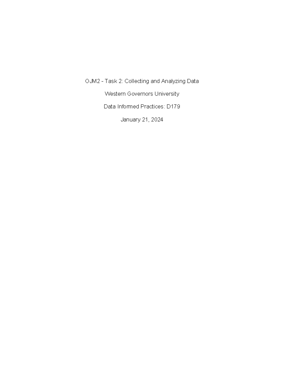 OJM2 - Task 2: Data Analysis on Student Math Performance Issues - Studocu