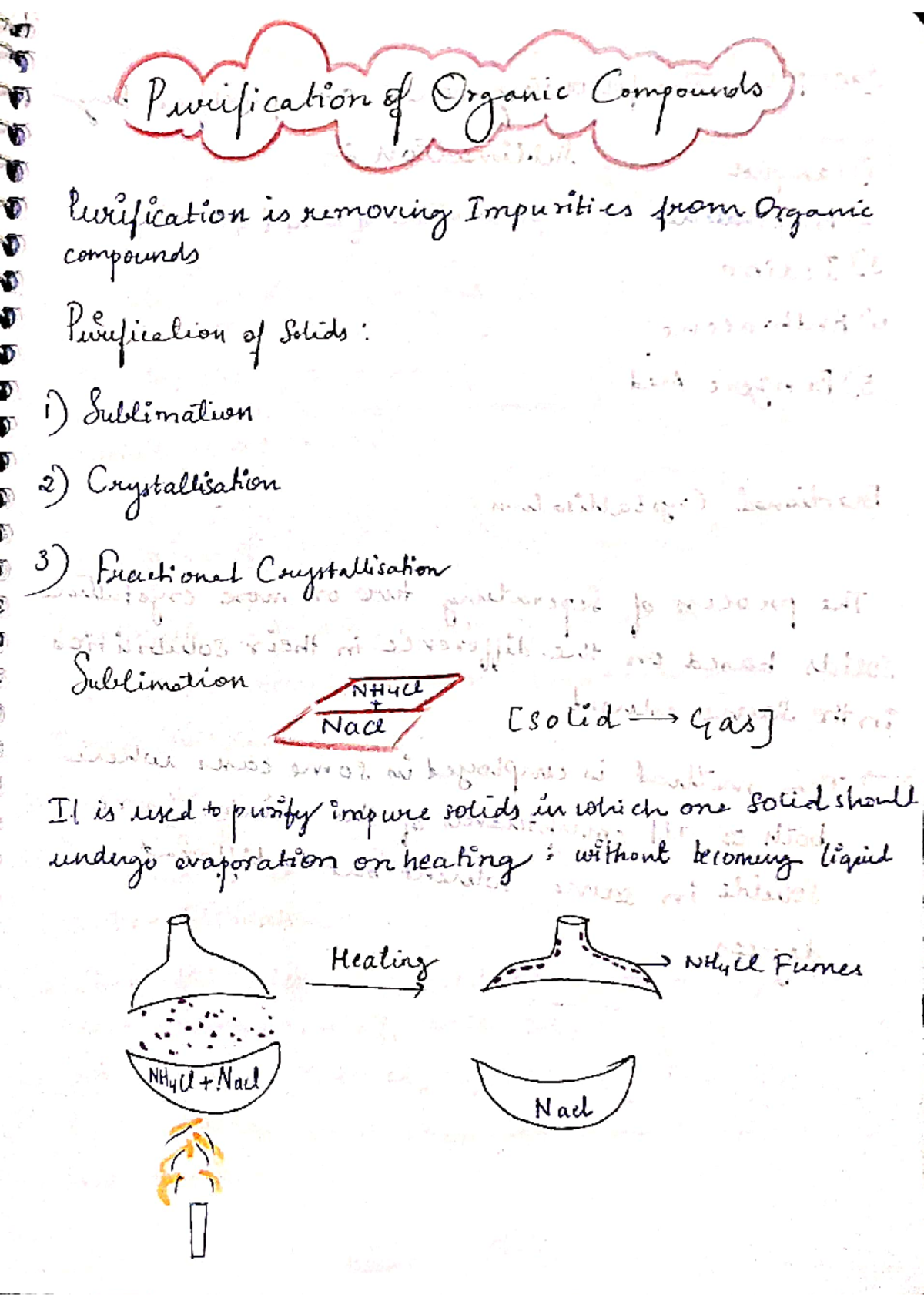 Poc - PRACTICAL ORGANIC CHEMISTRY - Purification of Organic Compounds ...