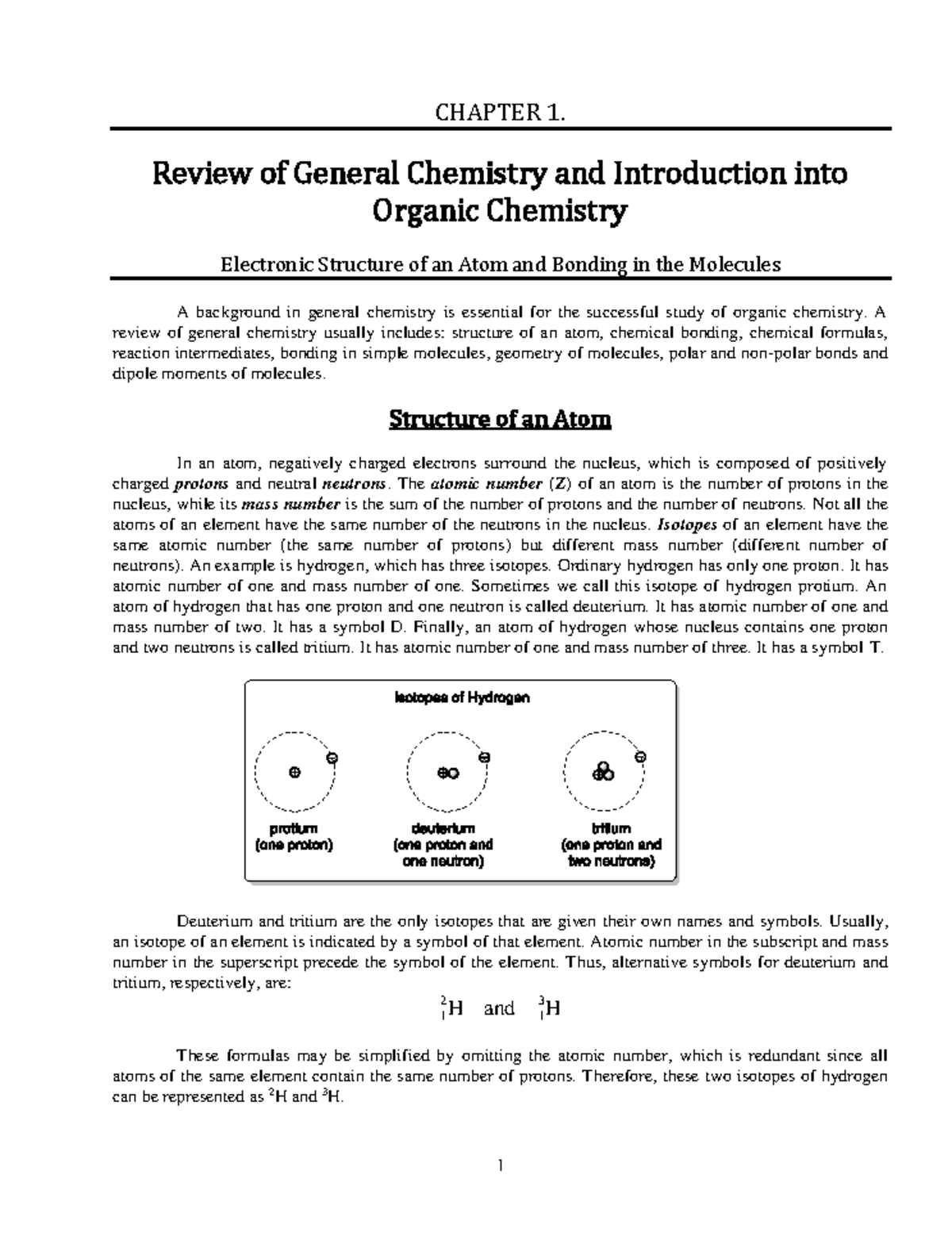 Final Exam Review: General Chemistry & Organic Chemistry (CH 1) - Studocu