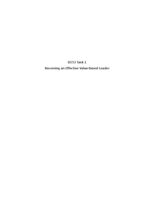 RSM2 Task 1 - RMS2 task 1 - Course Code: RSM Student Name: Student ID ...