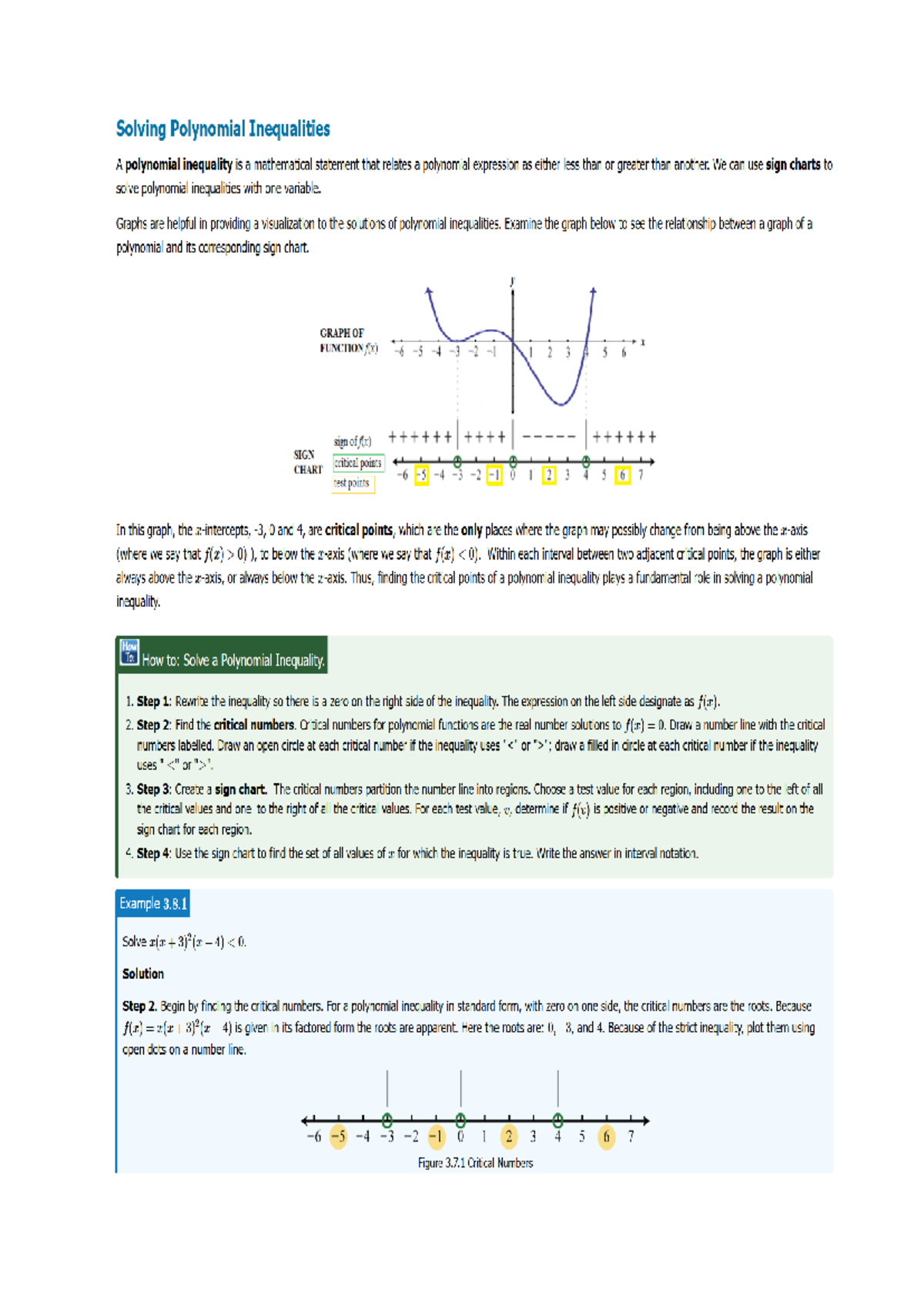 Solving-Polynomial-Inequalities - Solving Polynomial Inequalities A ...