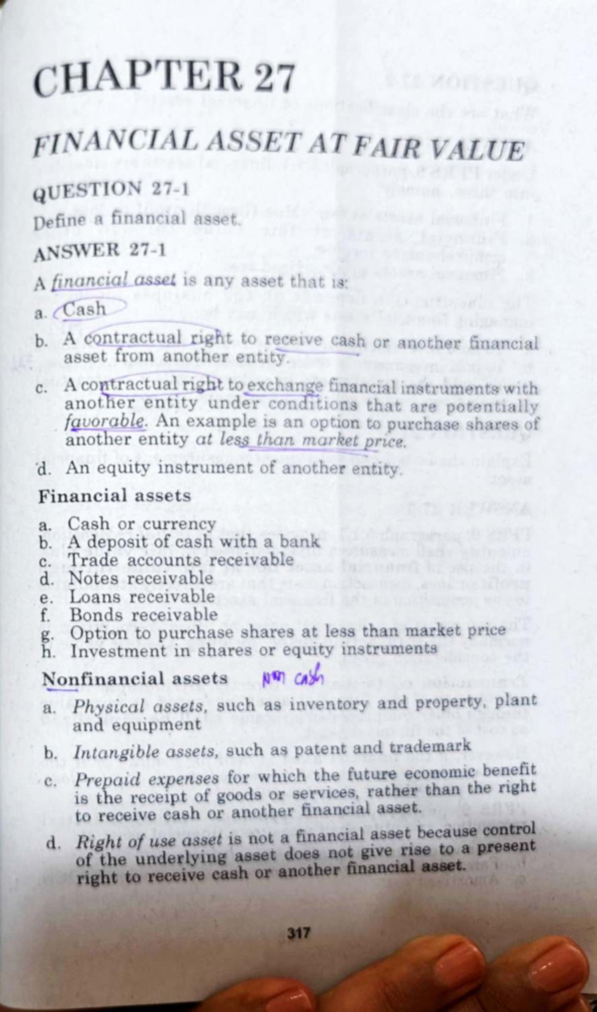 CHAPTER 27 FINANCIAL ASSET AT FAIR VALUE NOTES - Studocu