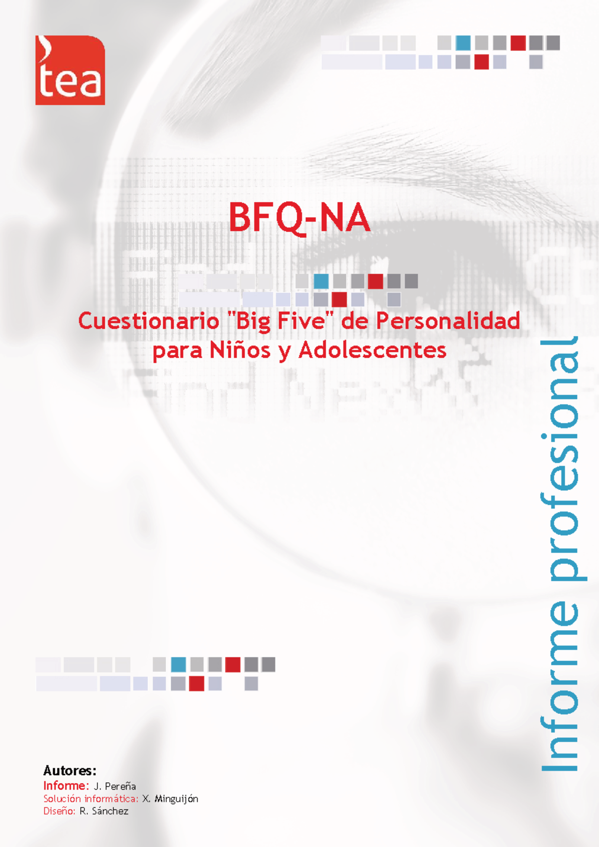 BFQ-NA - exercici i documentacio - BFQ-NA Cuestionario 