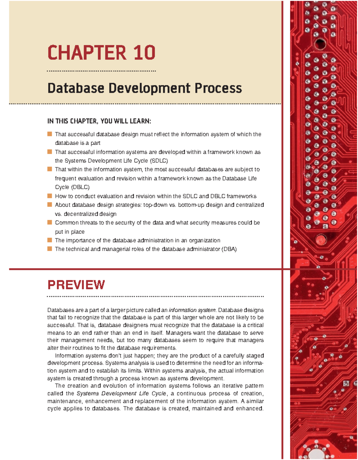 Chapter 10 - Database Development Process - CHAPTER 10 Database ...