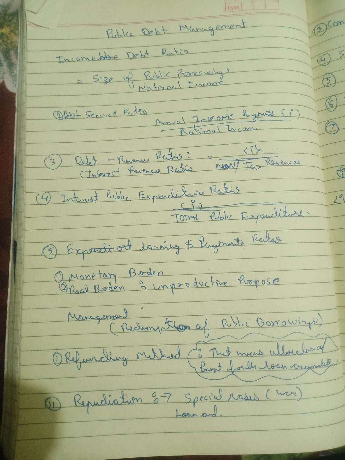 Economics - Budget Management and Public Debt Analysis Notes - Studocu