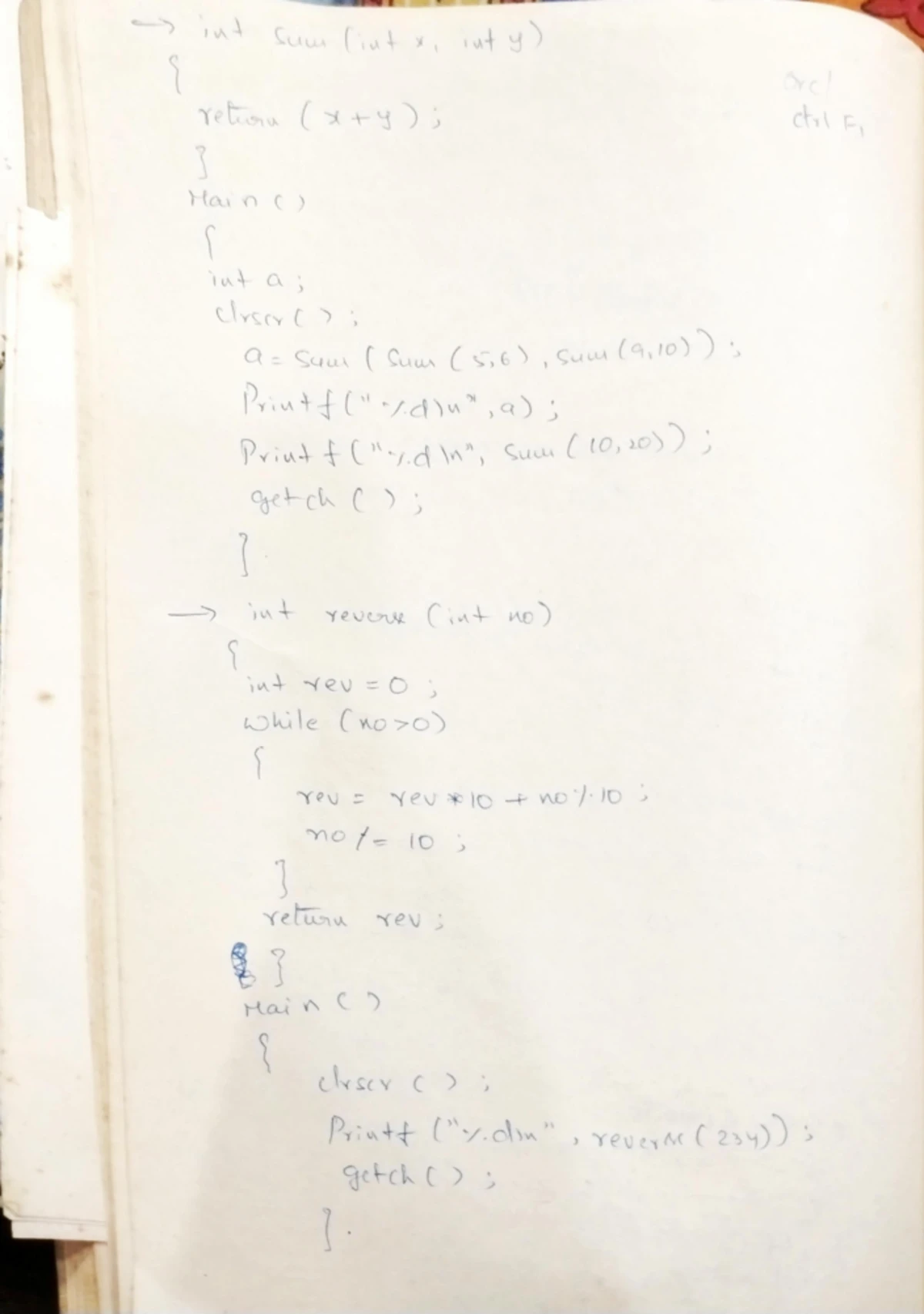 C Programming Handwritten Notes - Part 1 Summary - Studocu