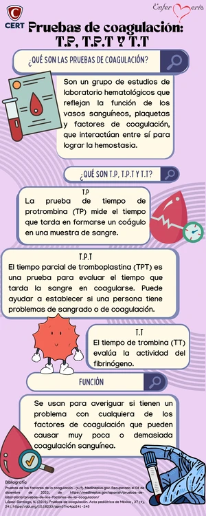 Pruebas de coagulación T.P, T.T.P Y T - Función ¿Qué son T, T.P y T ...