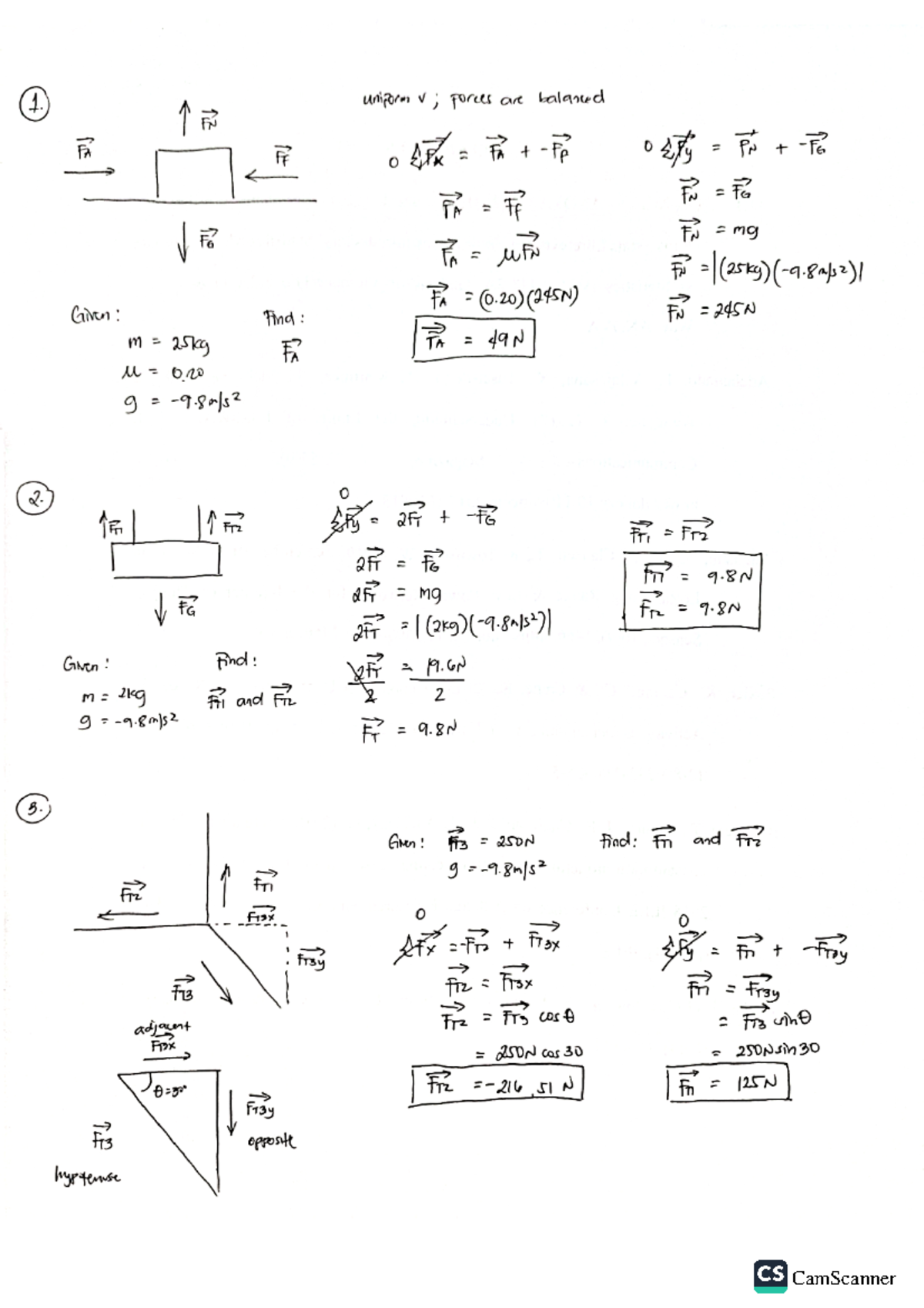 Newtons Laws Problem Solving: Concepts & Practice Notes for PHYS 101 ...