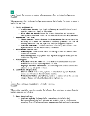 [Solved] Provide notes on peer teaching and media aligned with the ...
