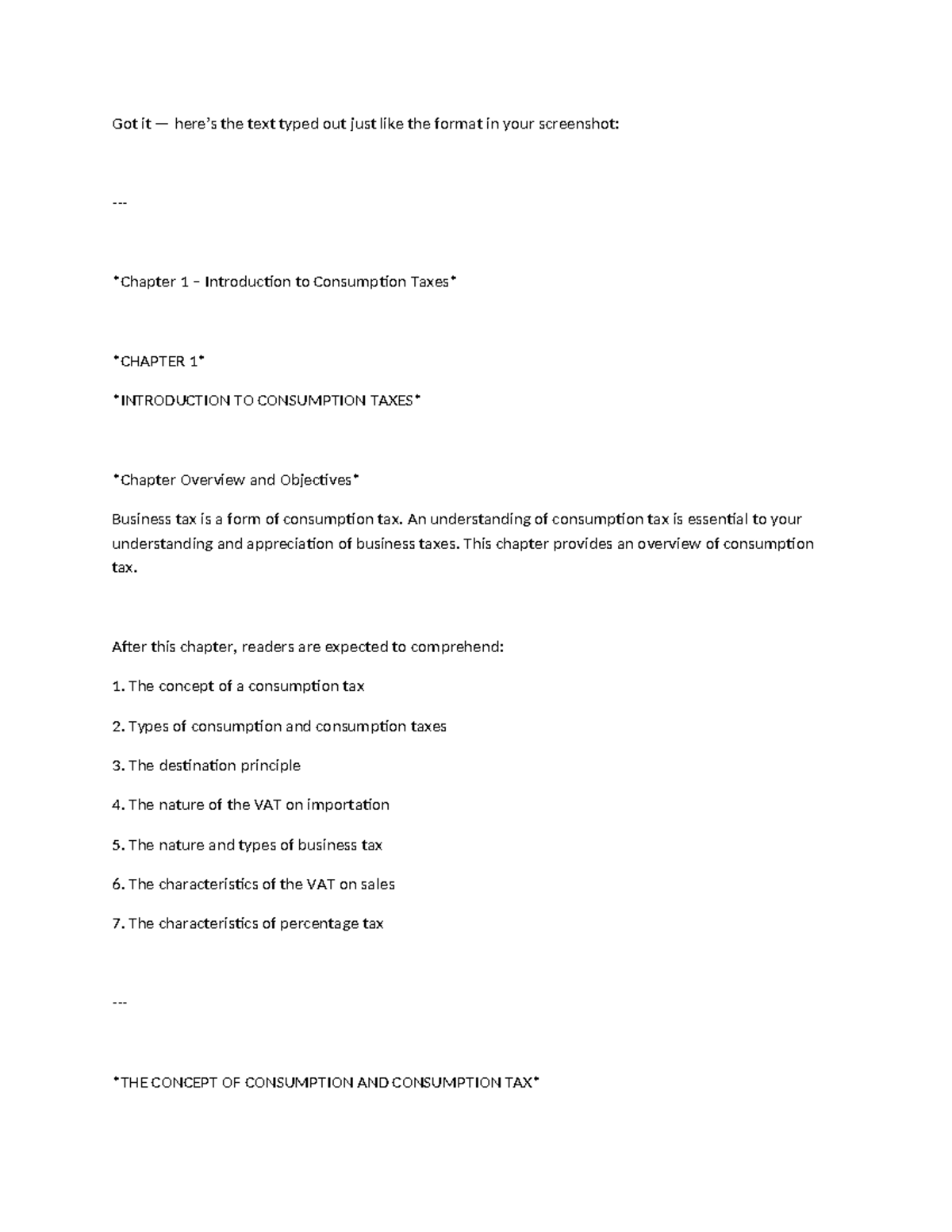 Consumption Tax Overview: Understanding VAT and Business Tax (Course ...