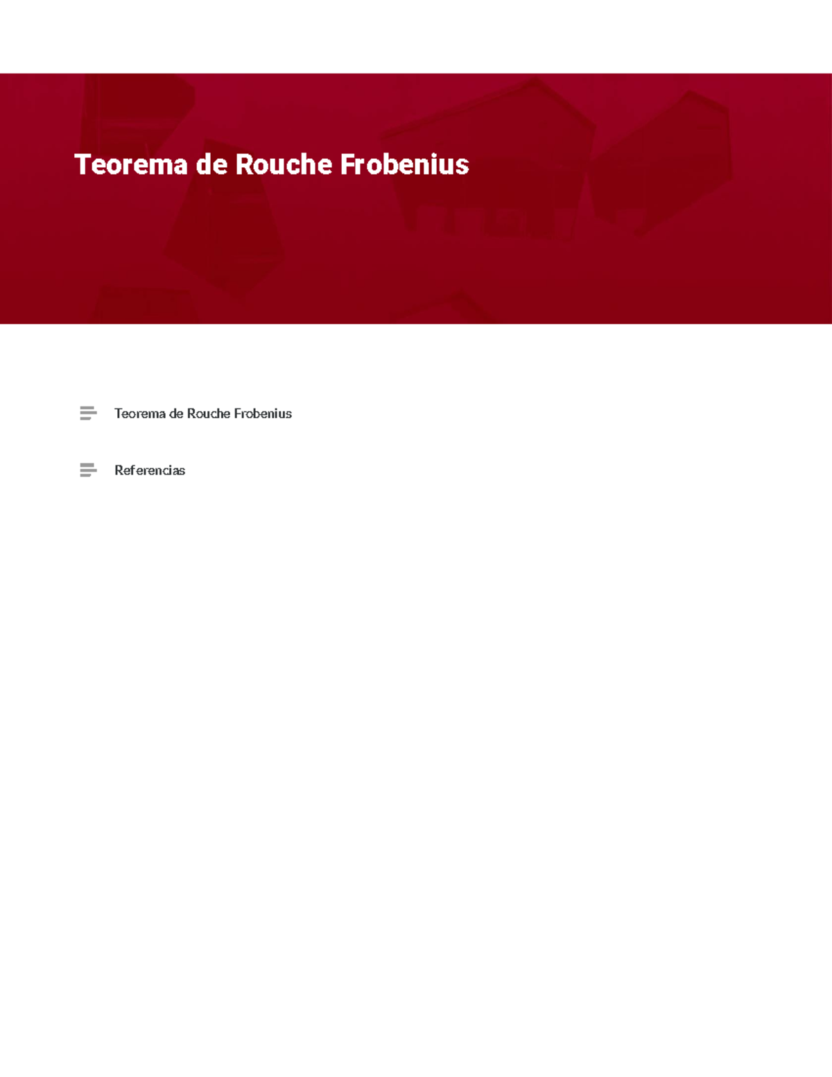 Módulo 4 - Lección 1: Teorema de Rouche-Frobenius y Sistemas de ...