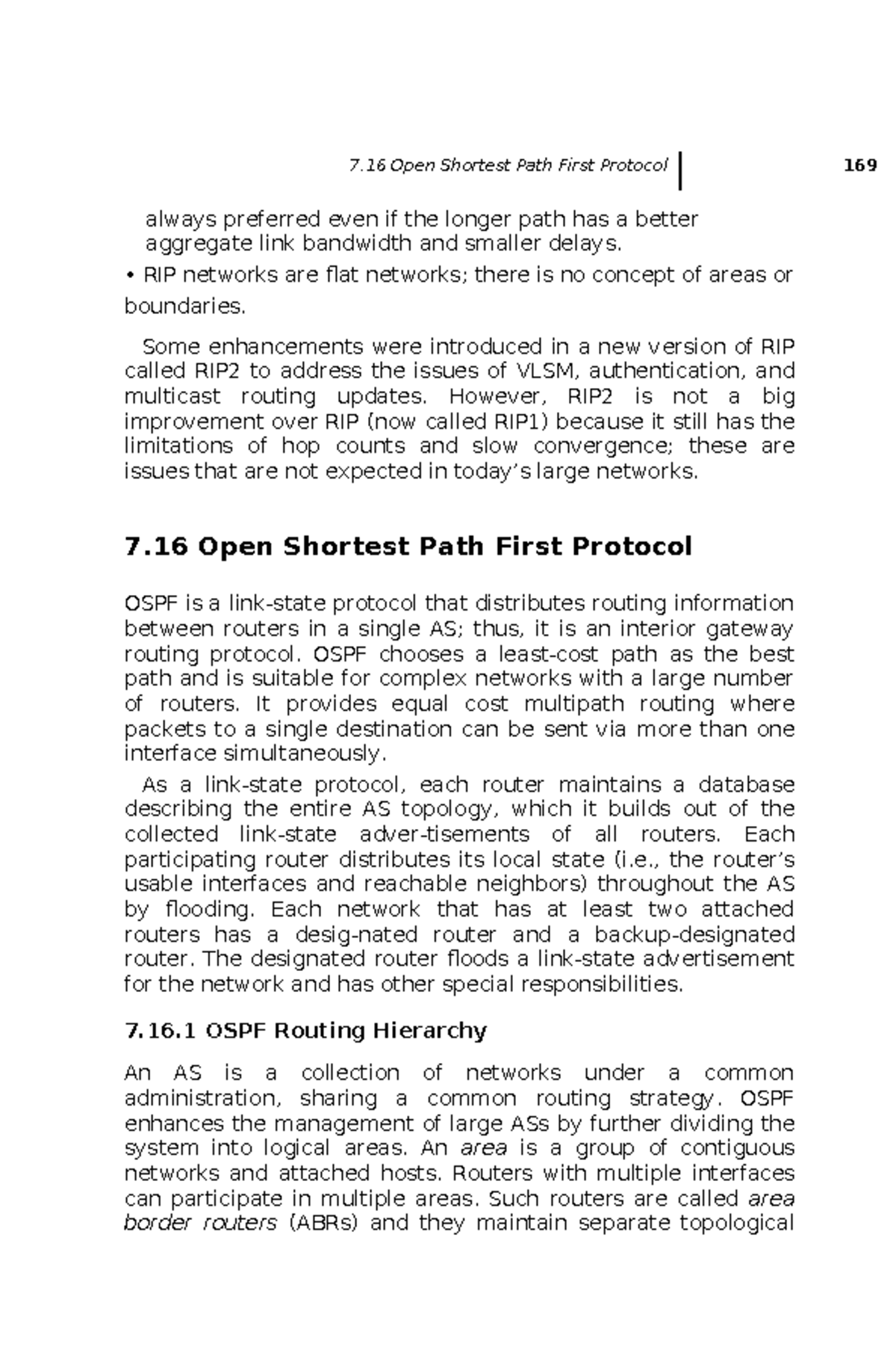 OSPF vs RIP: A Comprehensive Study on Routing Protocols (7.16) - Studocu