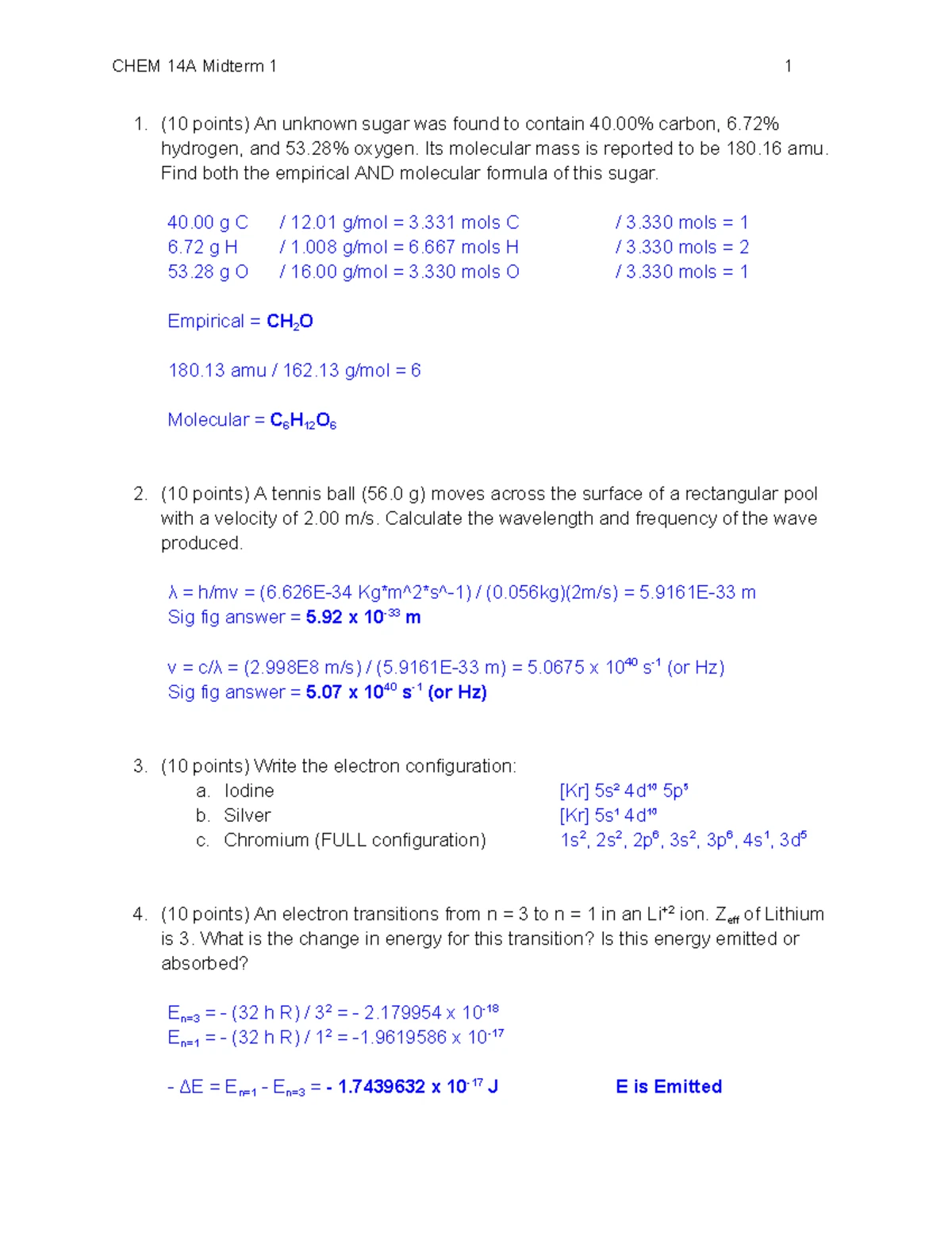 Chem 153A HW8 - Final Homework on ETC and ATP Yields Analysis - Studocu