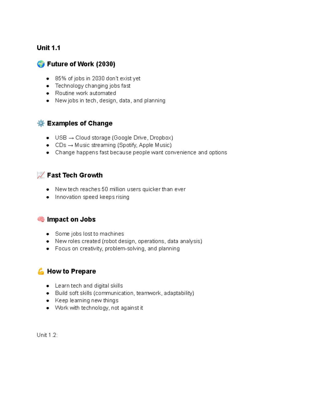 Curated visual reference: Skills Needed For Future Of Work Reference: Econ 101 Future Of Work In 2030 Trends And Skills