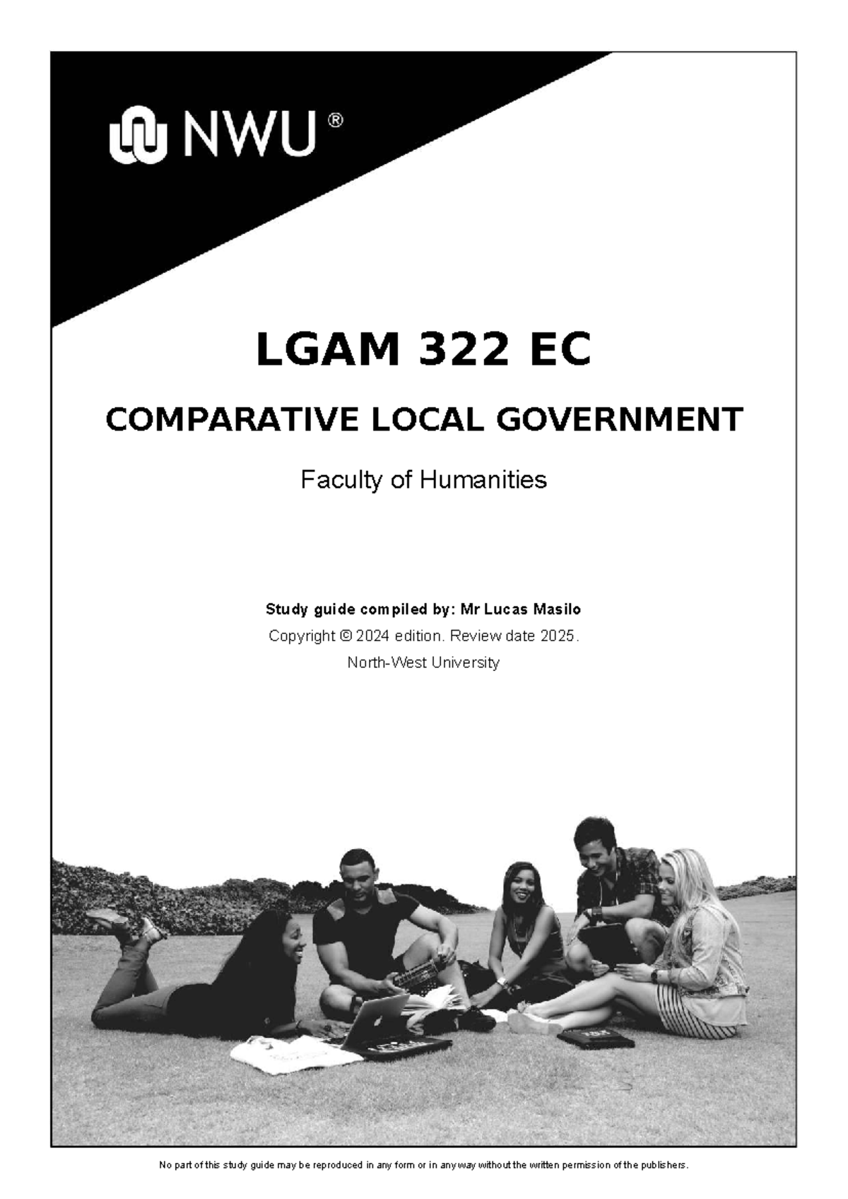 LGAM 322 Comparative Local Government Study Guide 2024 Edition - Studocu