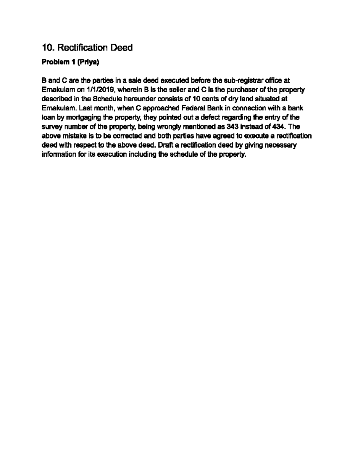 Rectification Deed: Understanding Its Purpose and Legal Implications ...
