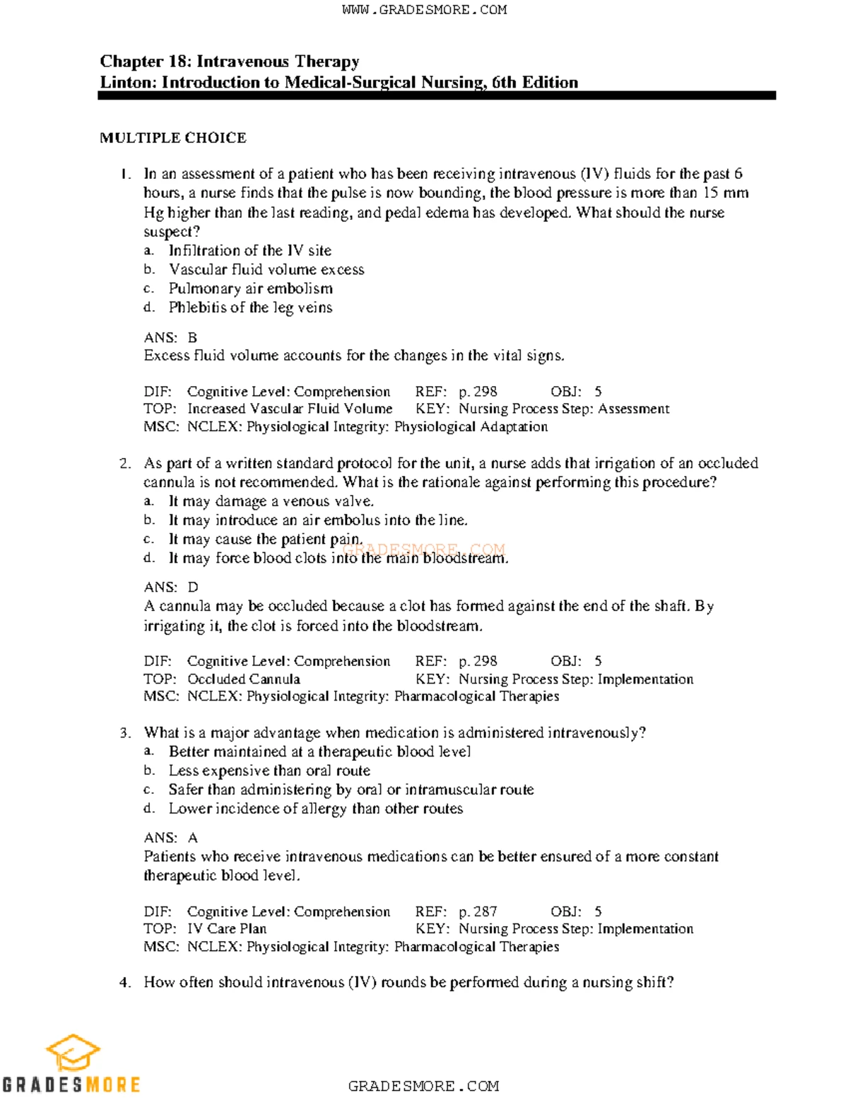 Nursing Practice Questions for Final Exam - Course Code: NURS 101 - Studocu