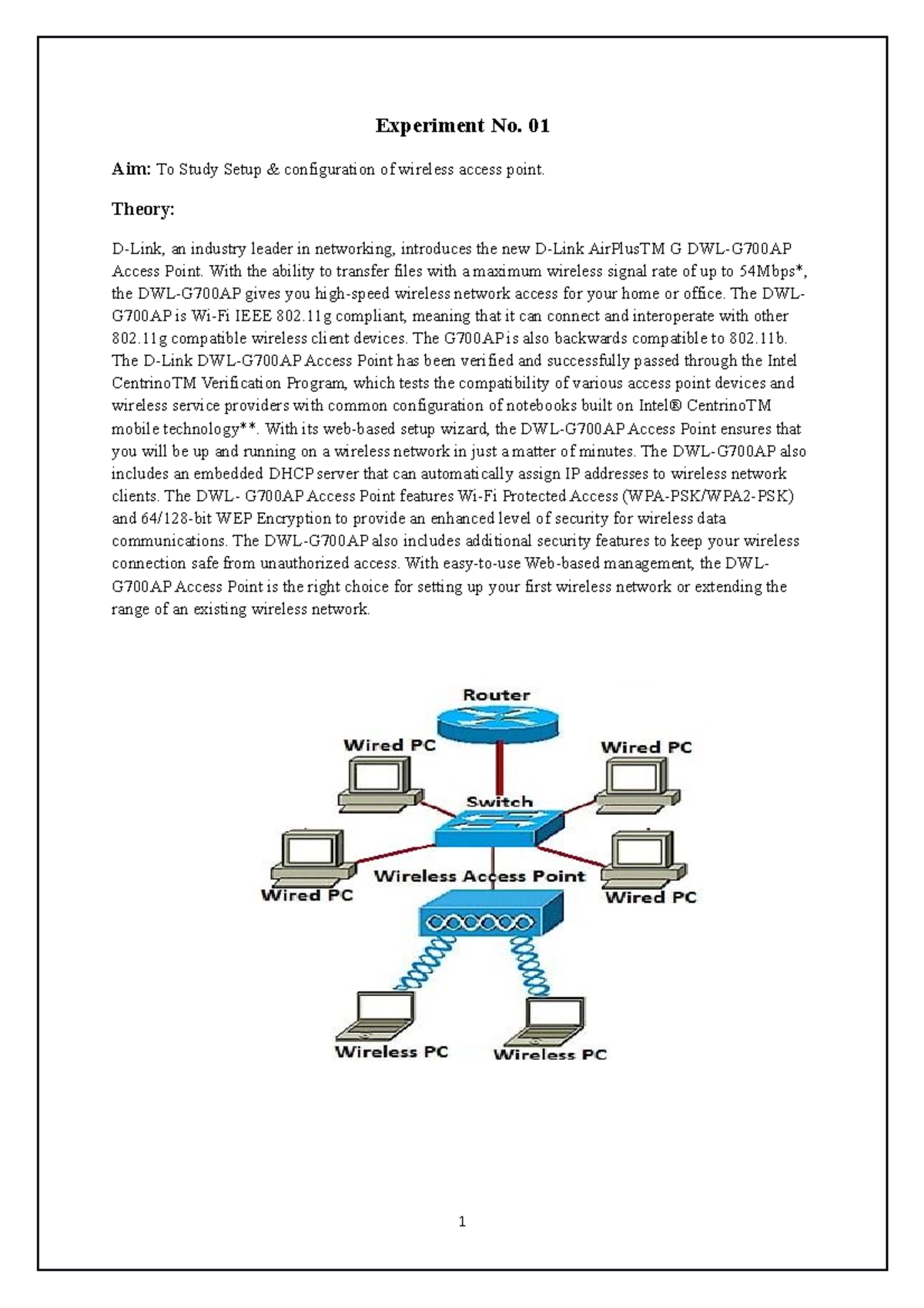 Mobile Computing Experiments - Experiment No. 01 Aim: To Study Setup ...