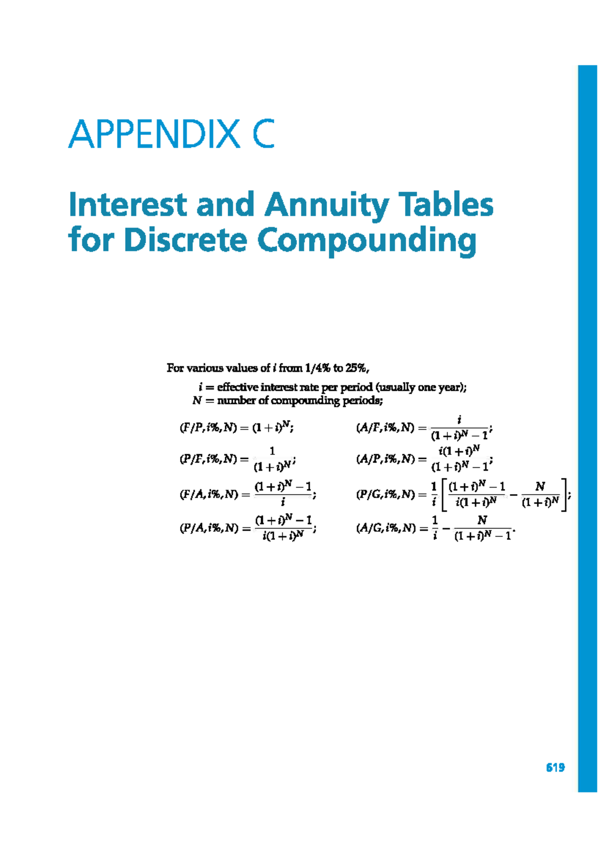 Appendix-C - Must in Midterm Examination - APPENDIX C Interest and ...