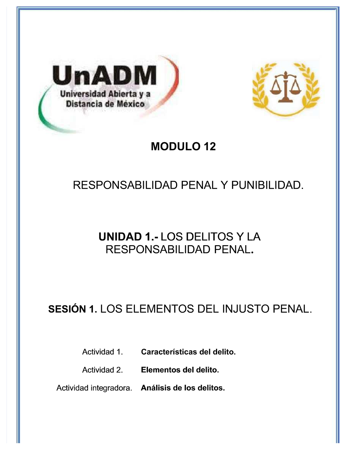 Pdf-m12u1s1efsm compress - MODULO 12MODULO 12 RESPONSABILIDAD PENAL Y ...