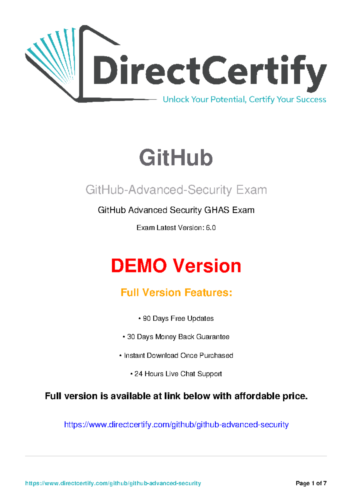 GitHub Advanced Security Exam | Verified PDF Dumps & Practice Tests ...