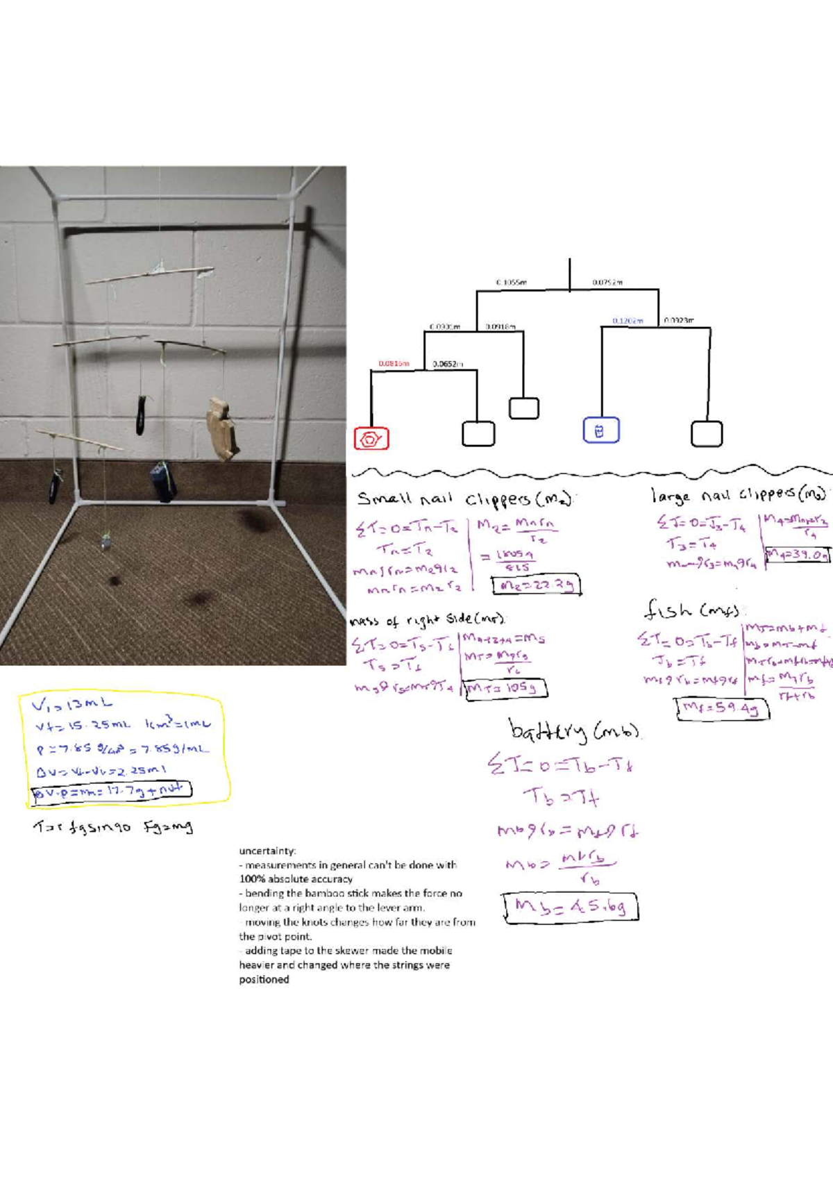 Phyc Lab 1 F25: Torque Measurements and Uncertainty Analysis - Studocu