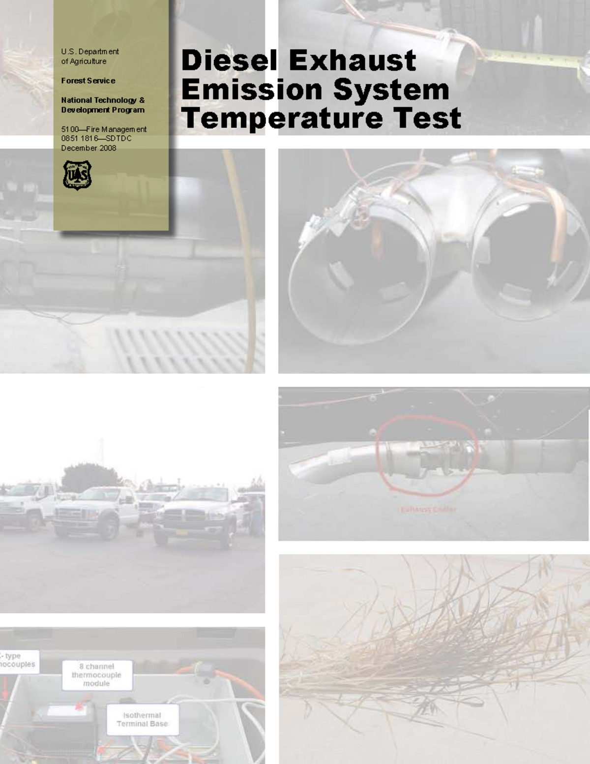 0851 Diesel Exhaust Emission System Temperature Test Report - Studocu