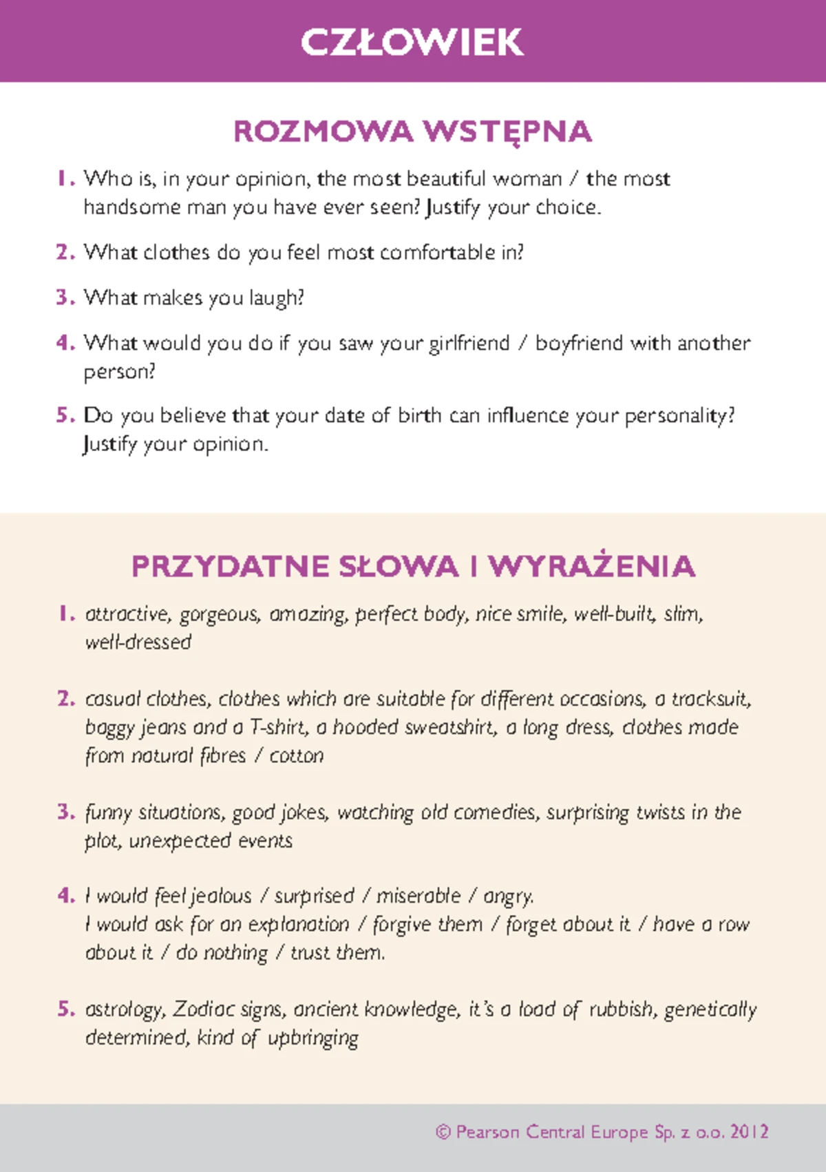 Jezyk Angielski Evolution Klasa 6 Sprawdzian Rozdział 8 Chomikuj www.studocu.com