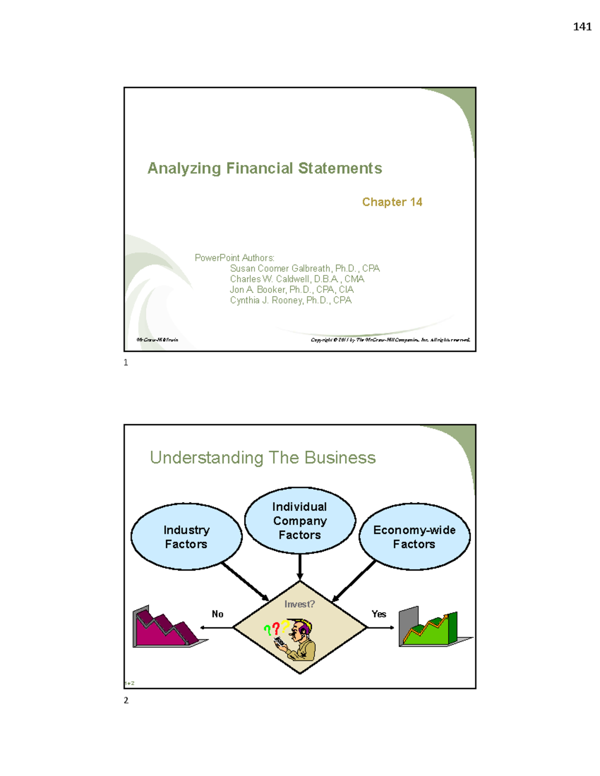 Chap014 - 023654 - Financial Statement Analysis in Accounting - Studocu