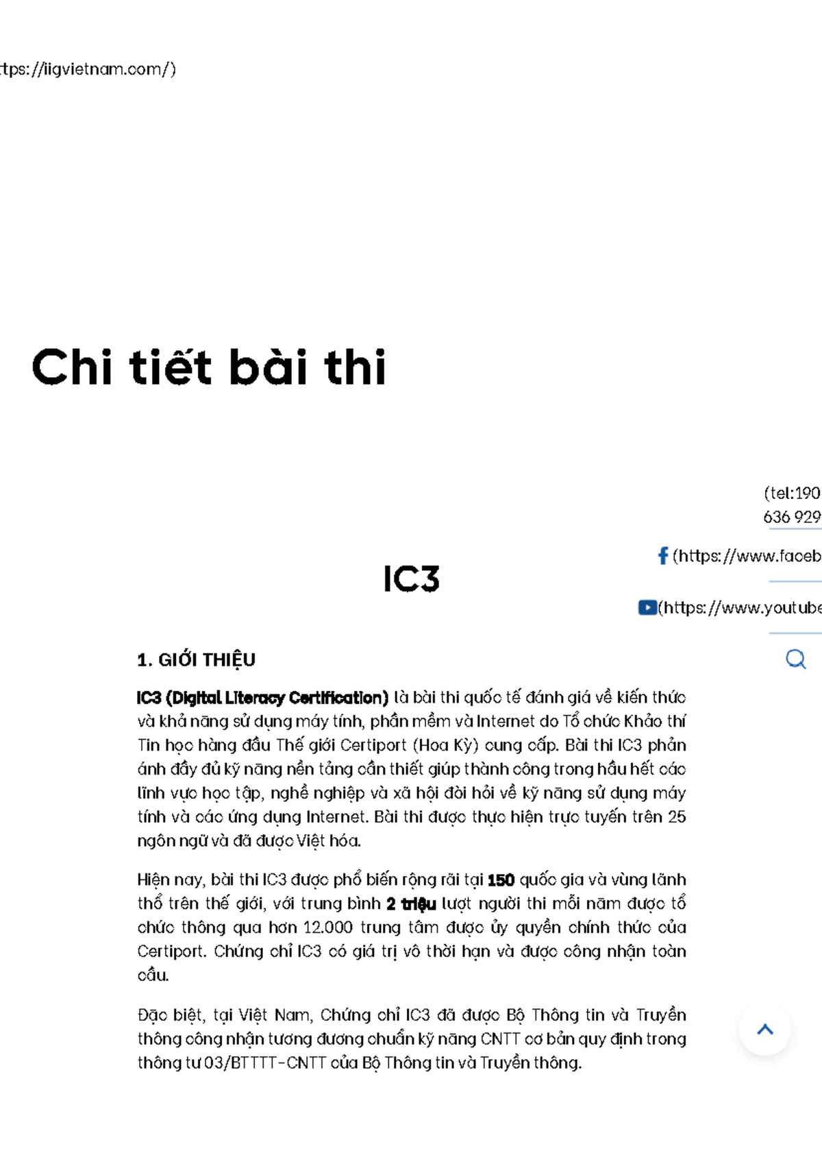 IC3-iig - Digital Literacy Certification Overview - Studocu