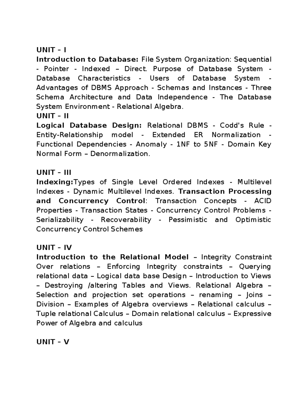 SQL - Database Management Systems: Fundamentals and Advanced Concepts ...
